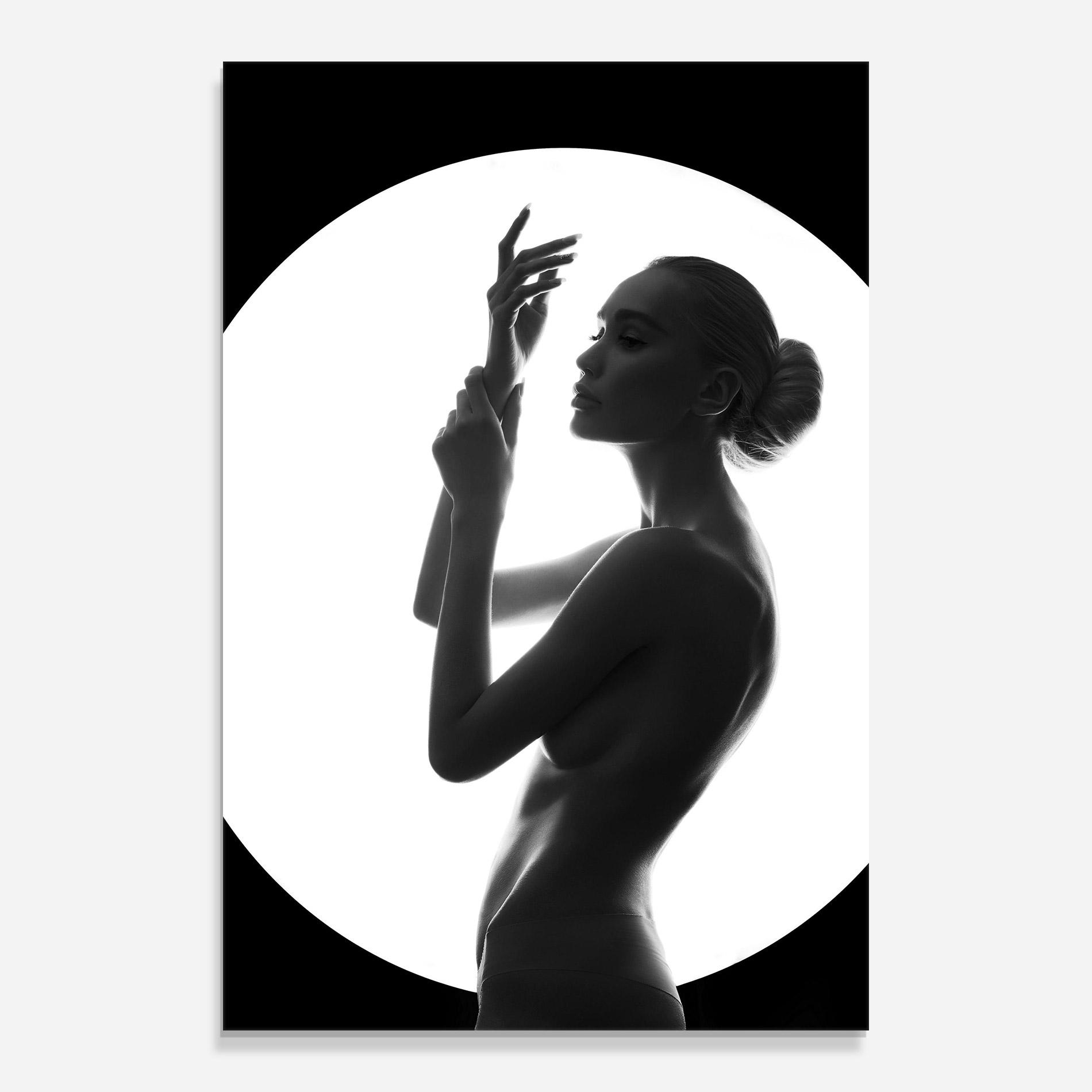 Стъклена картина Body Figure mockup 0