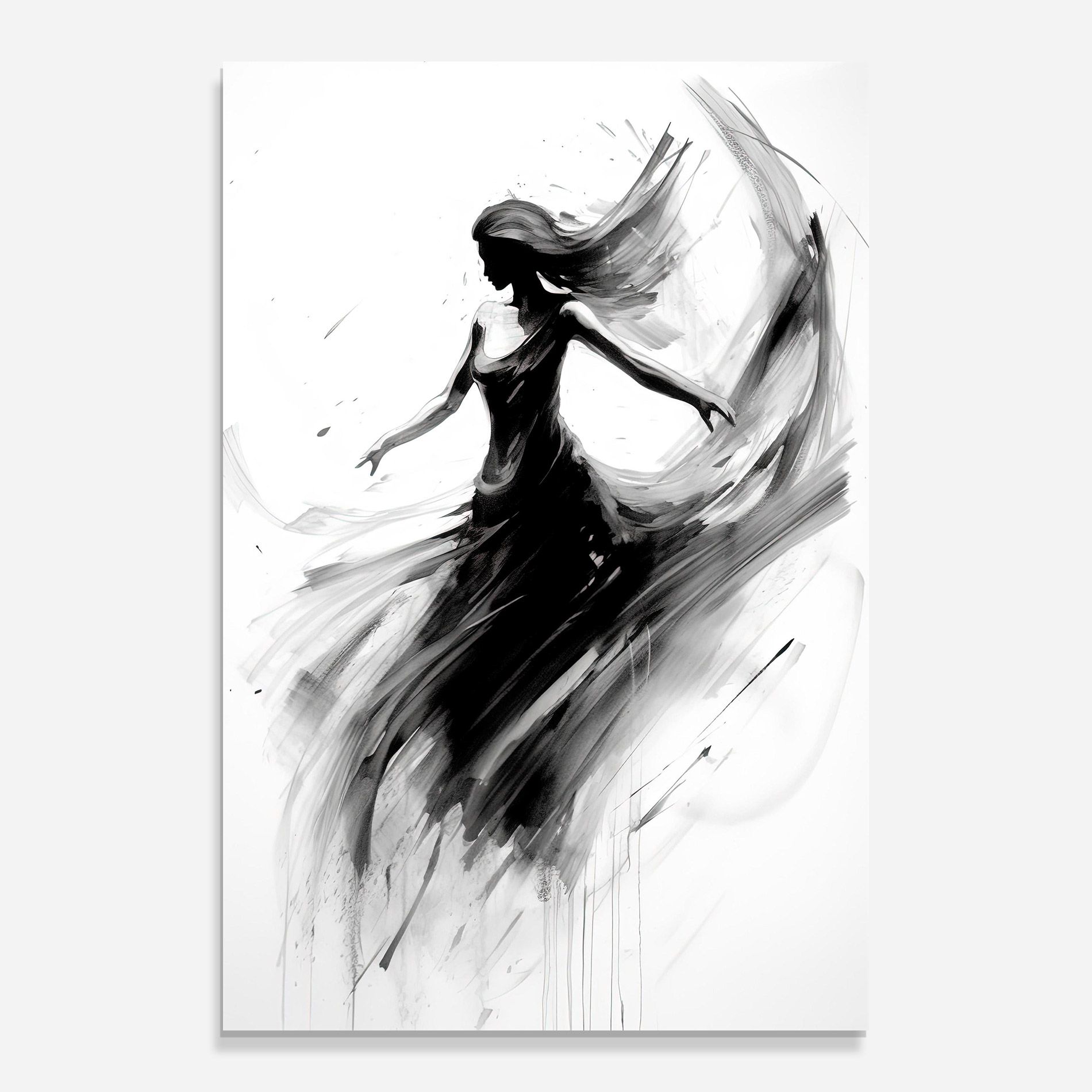 Dancing Woman Drawn mockup 0
