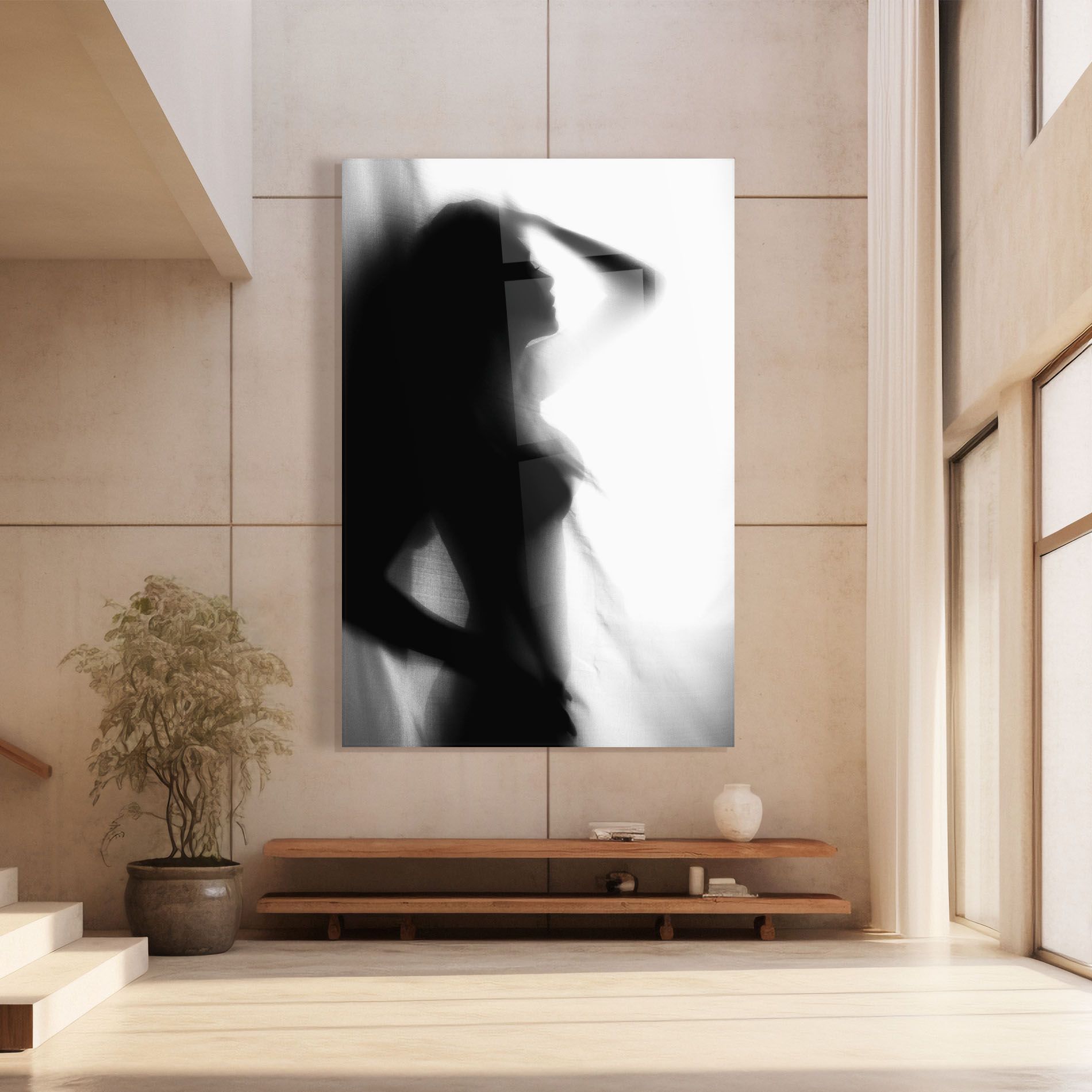 Blurred Girl mockup 8
