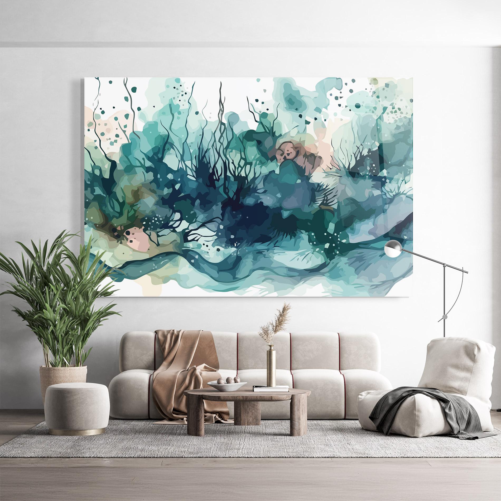 Стъклена картина Deep Ocean Art mockup 9