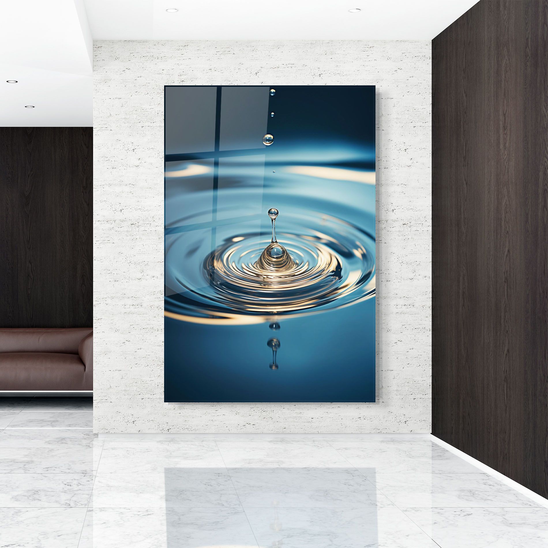 Cream Water Drop mockup 9