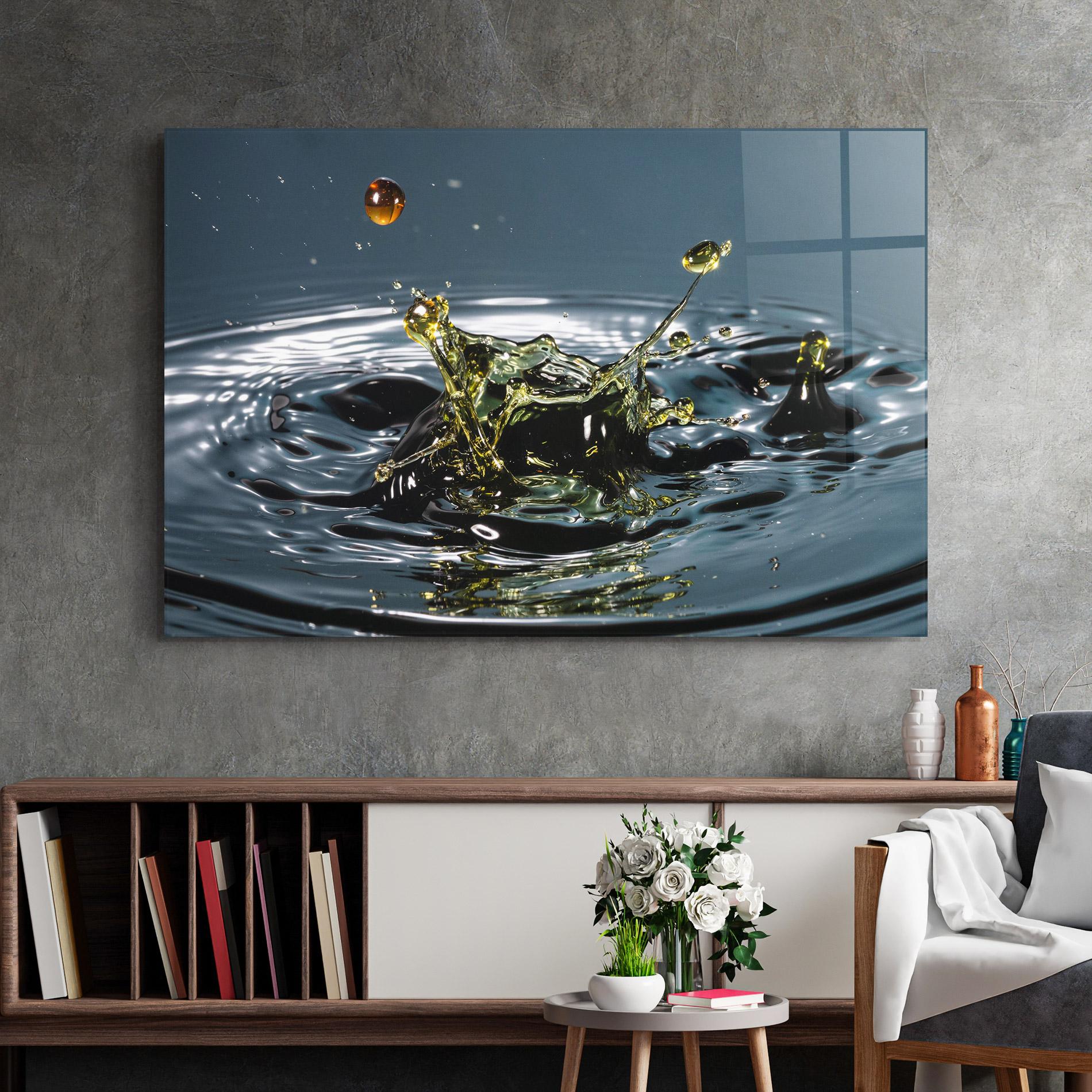 Стъклена картина Beautiful Life Water mockup 2