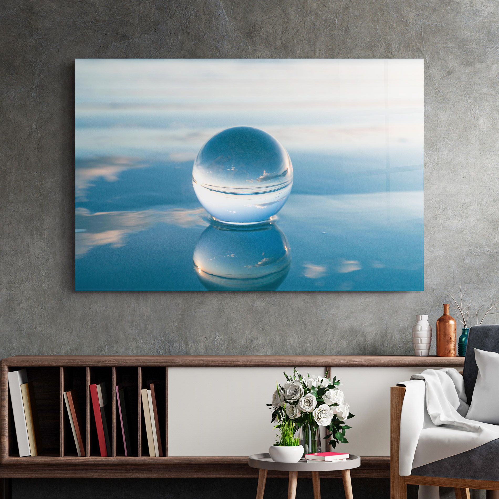 Crystal Ball Reflecting mockup 2