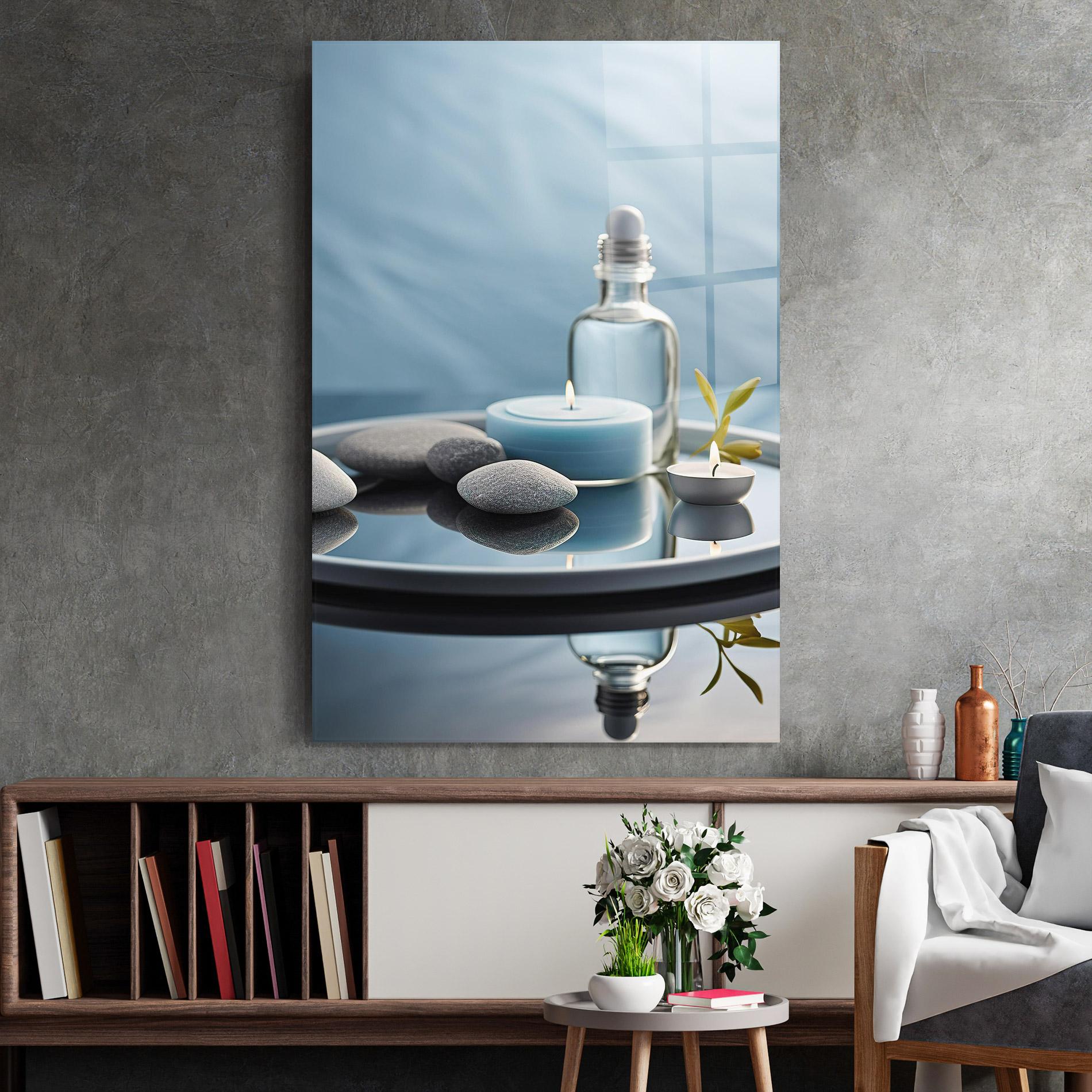 Стъклена картина Beauty Treatment mockup 2