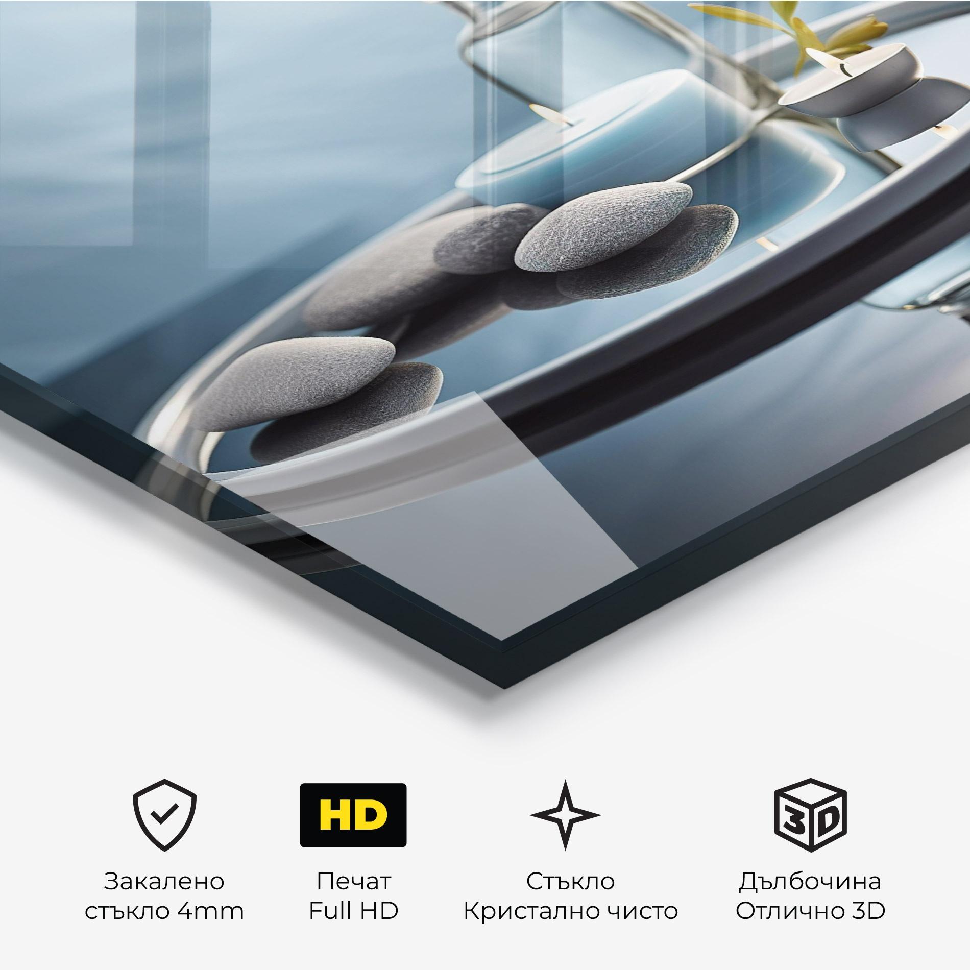 Стъклена картина Beauty Treatment mockup 3