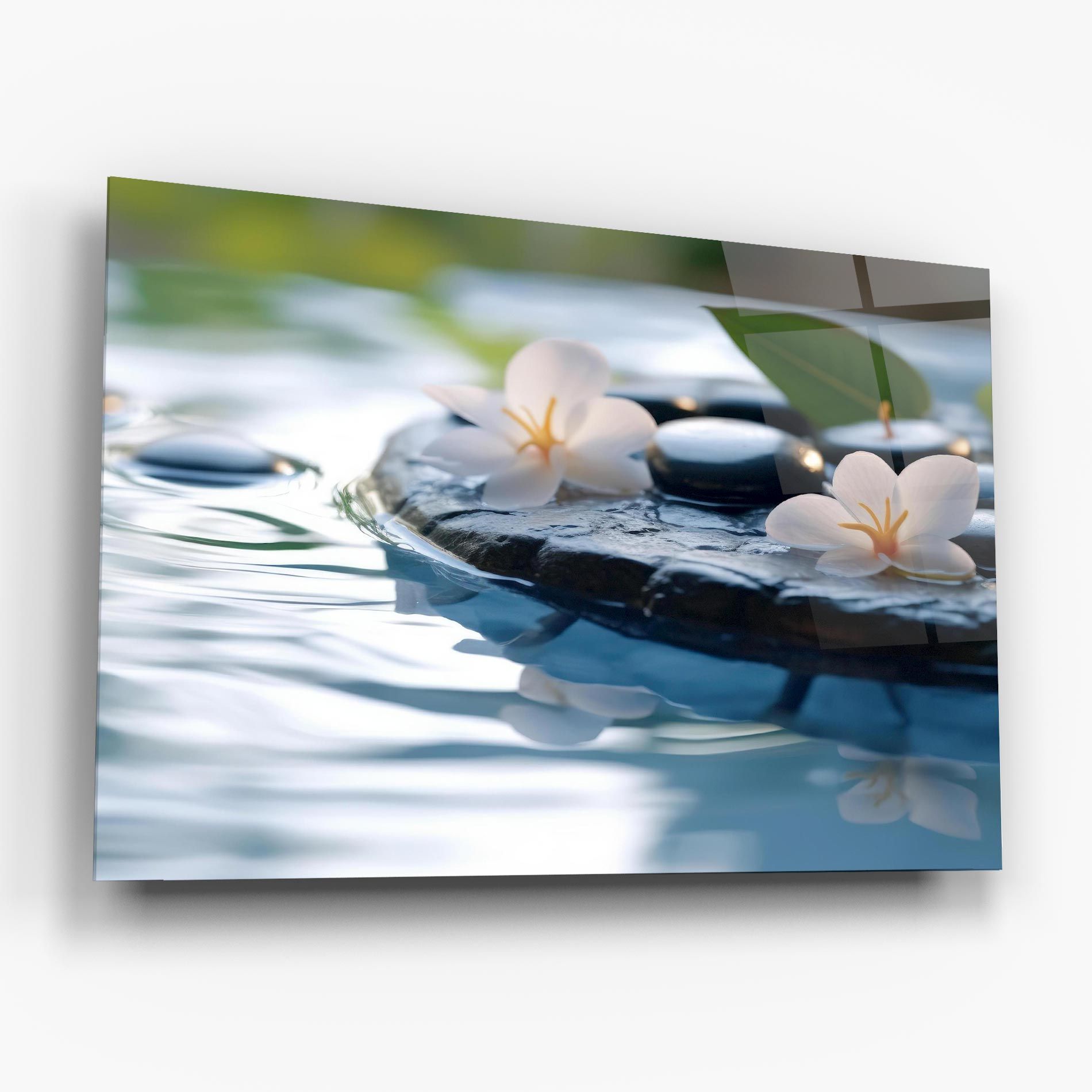 Water White Flowers mockup 6