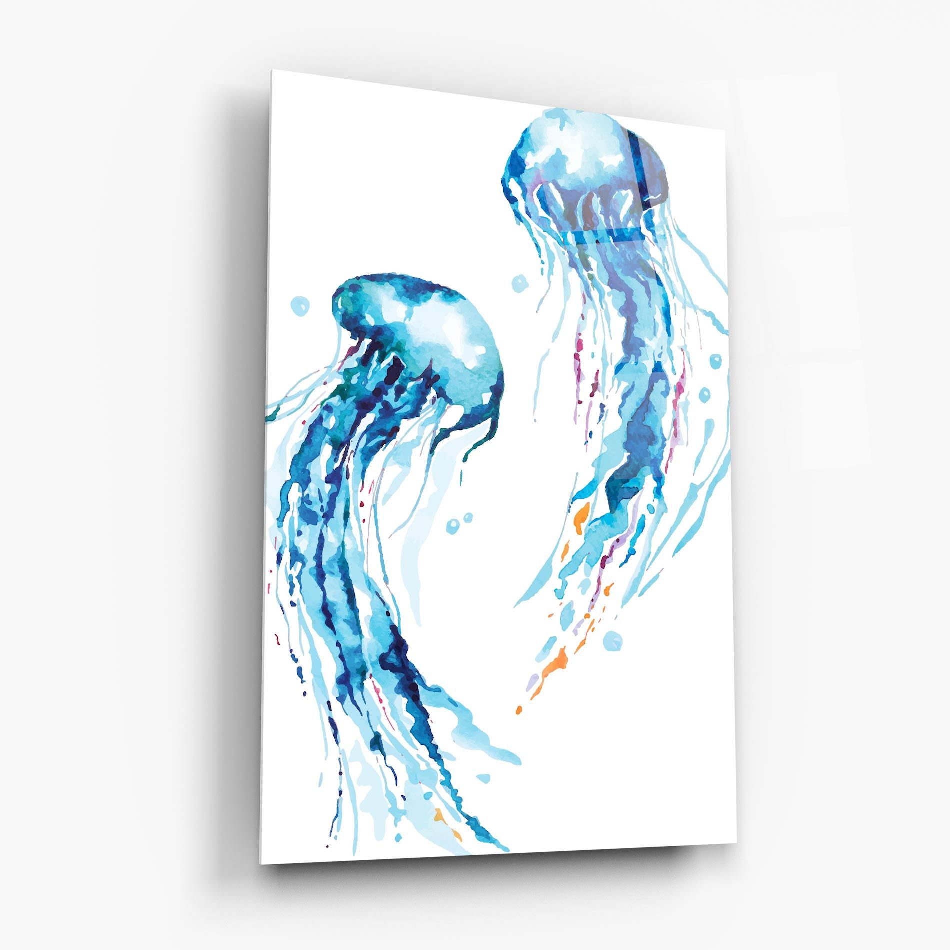 Jellyfish Watercolor mockup 6