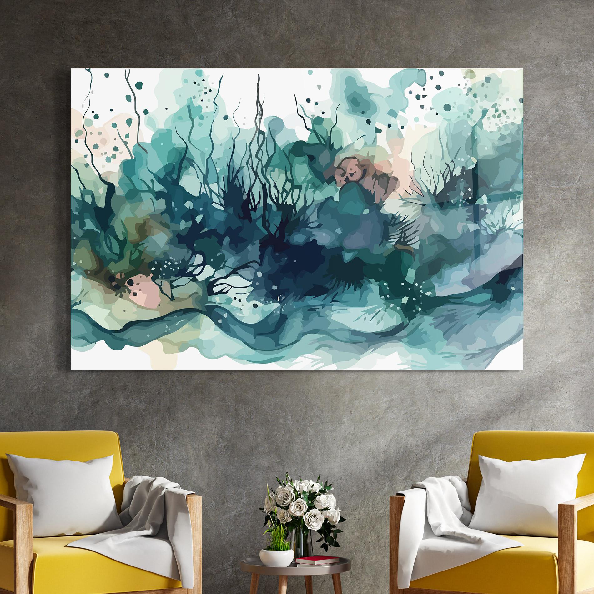 Стъклена картина Deep Ocean Art mockup 4