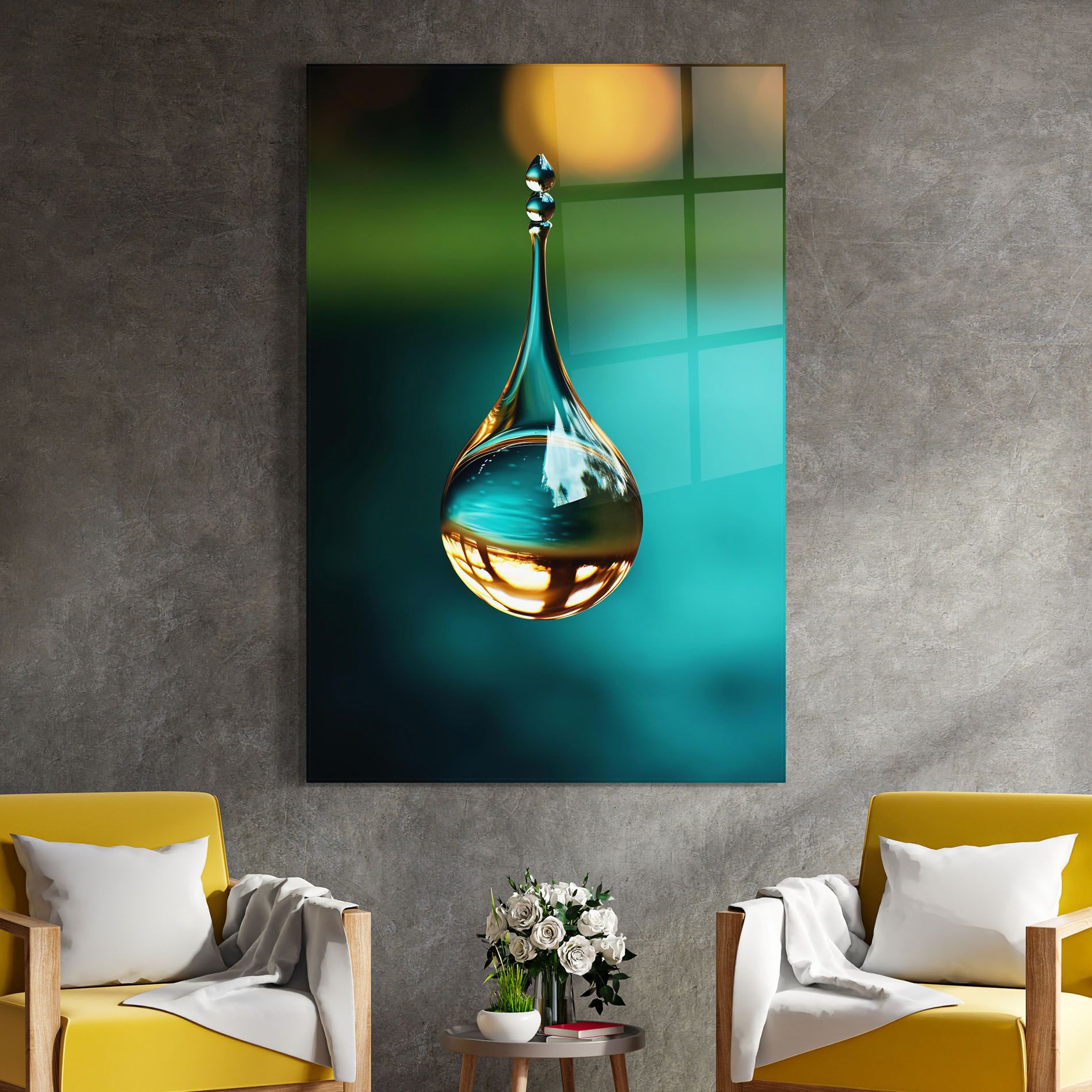 Big Green Drop mockup 4