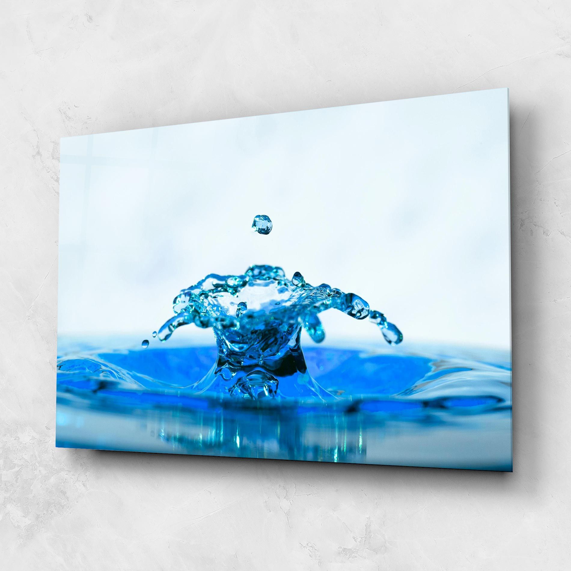 Blue Water Splash mockup 1