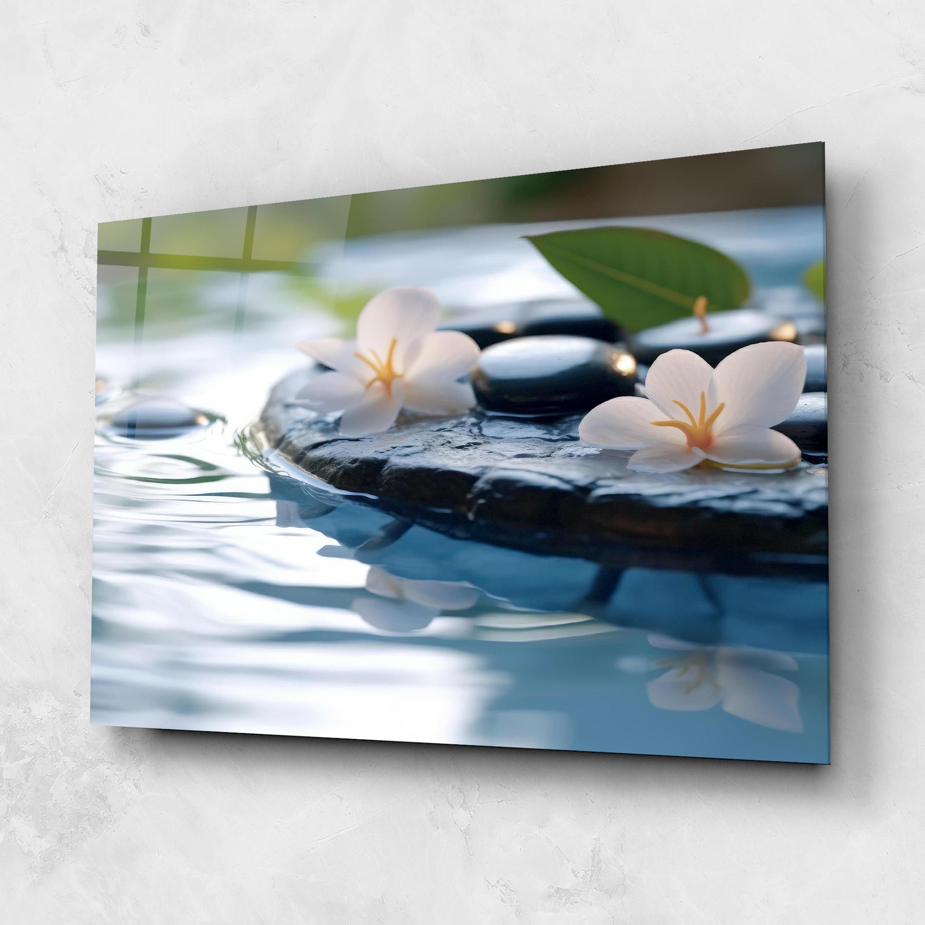 Water White Flowers mockup 1