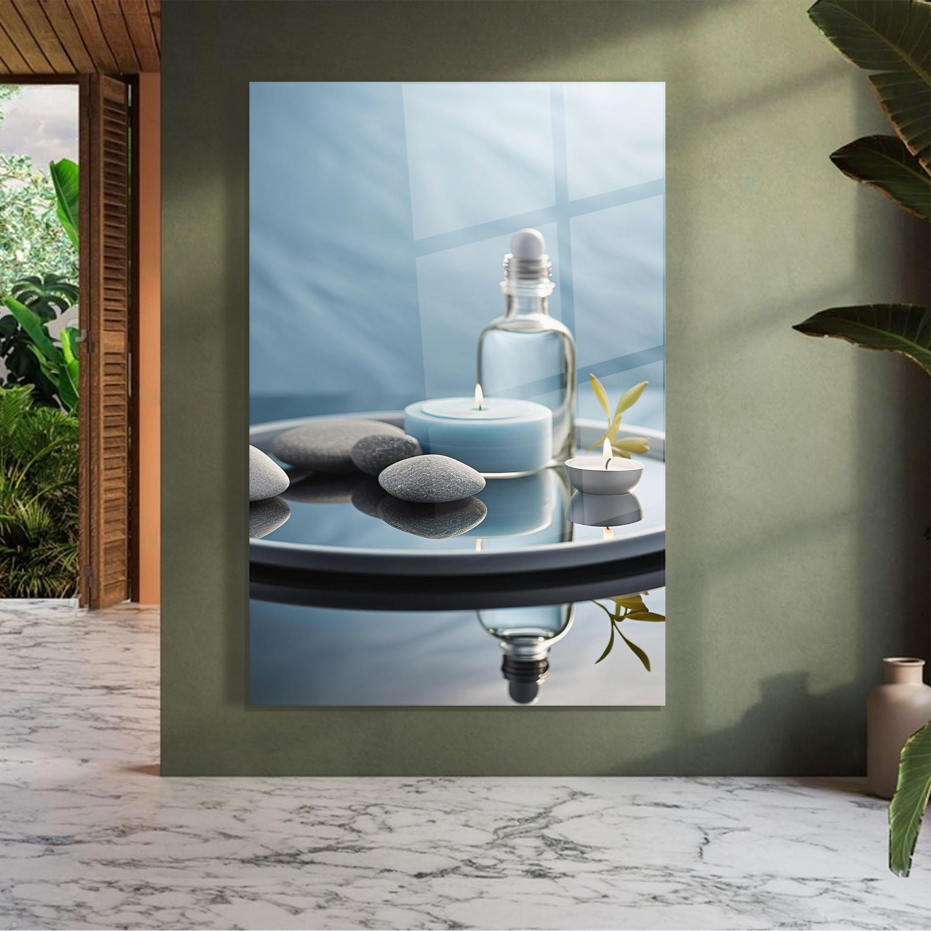 Стъклена картина Beauty Treatment mockup 7