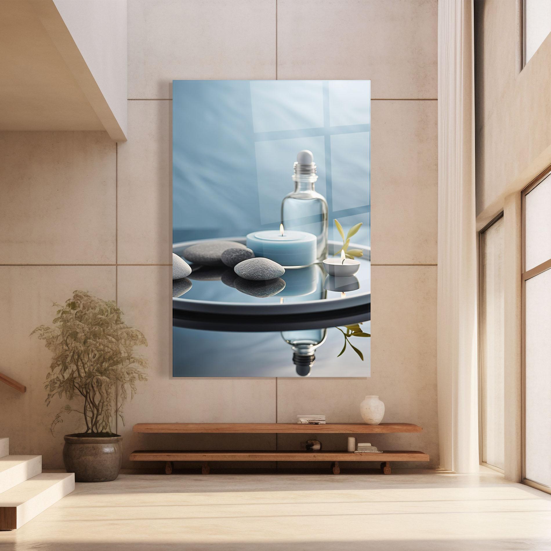 Стъклена картина Beauty Treatment mockup 8