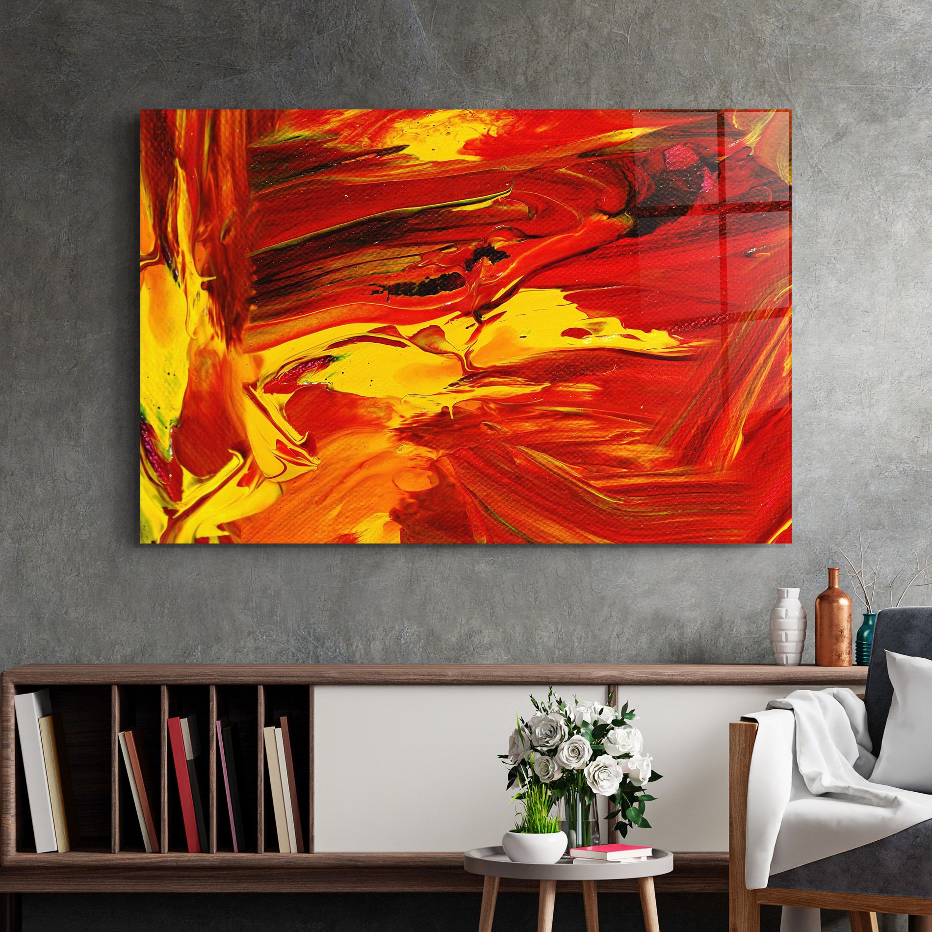 Fire Painting mockup 2