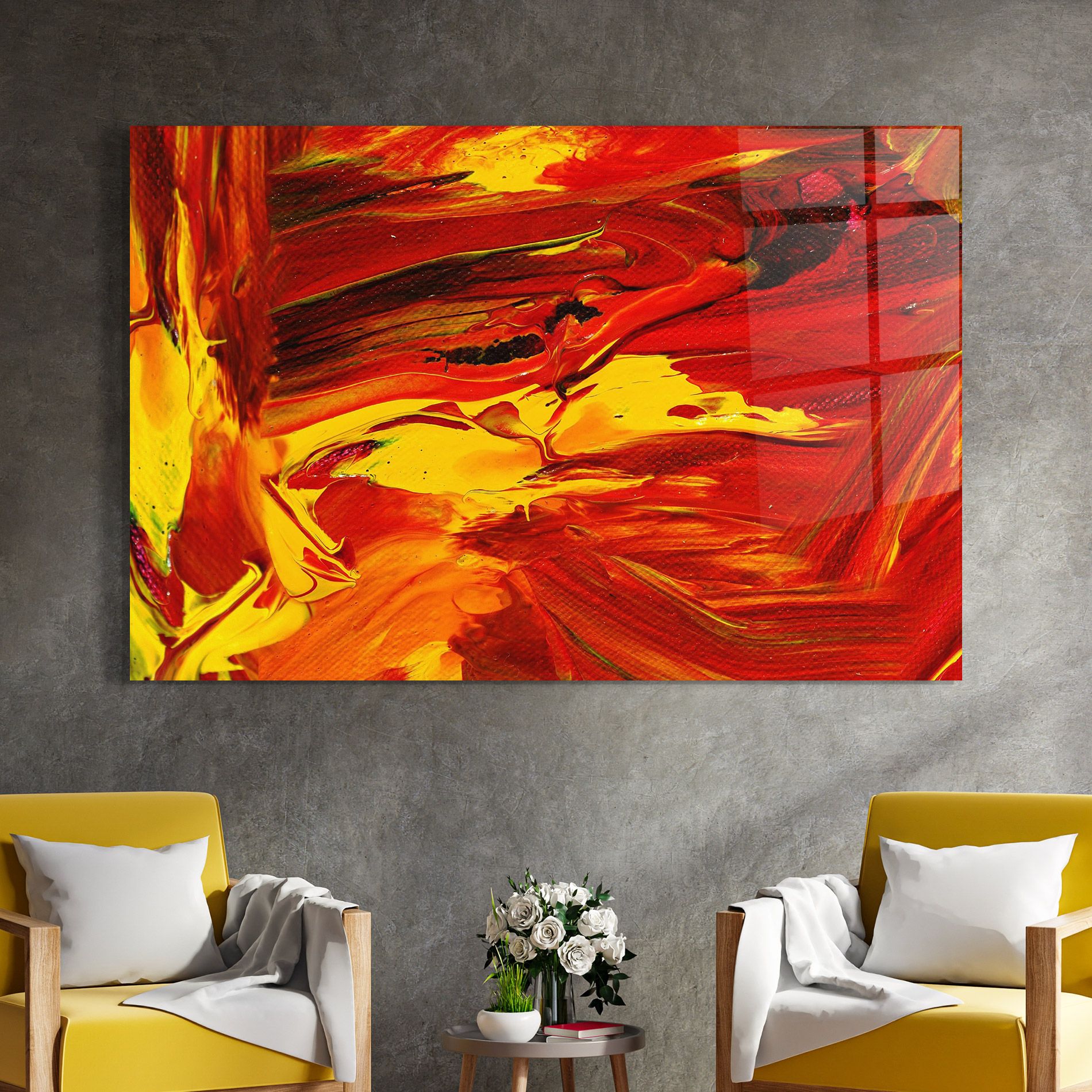 Fire Painting mockup 4