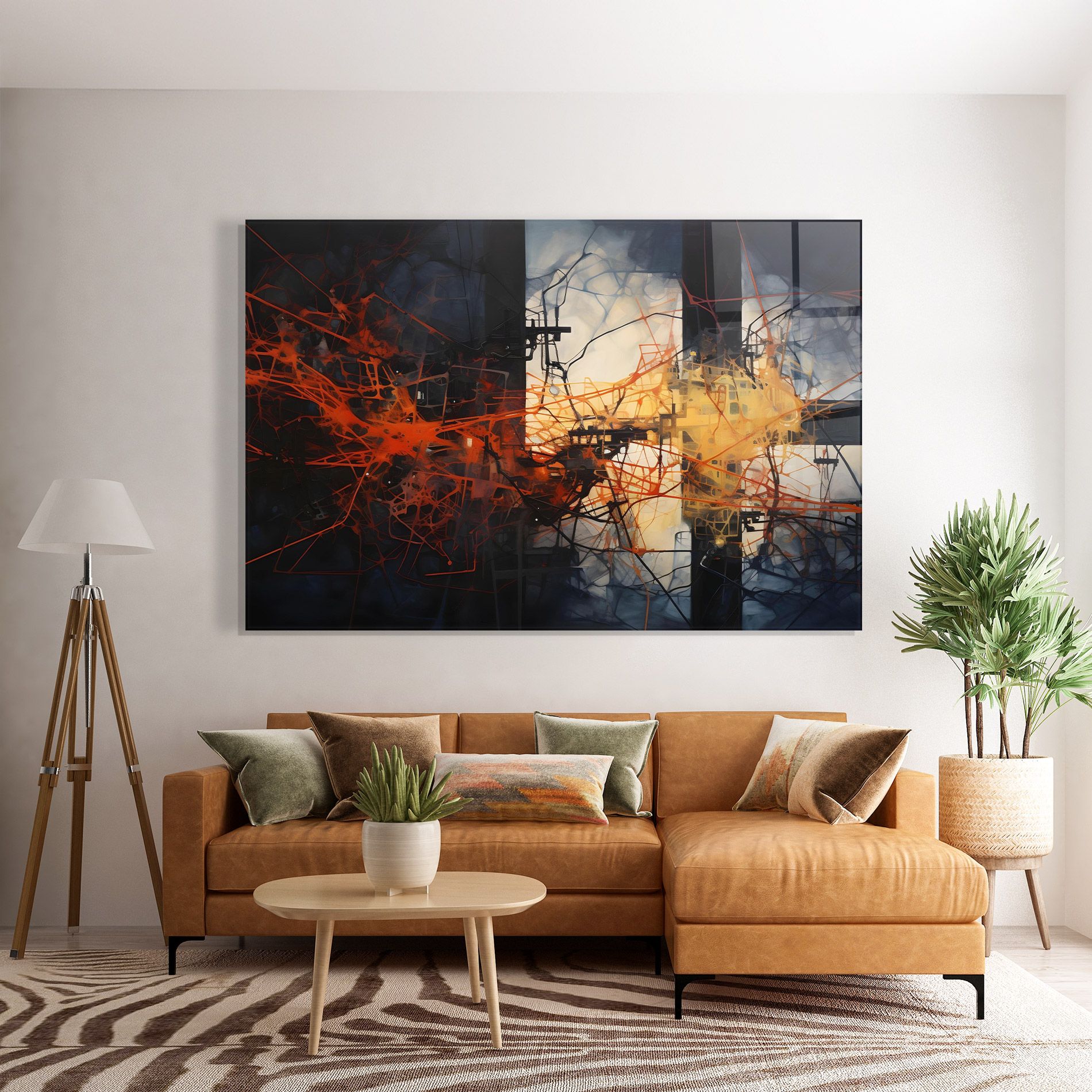 Abstract Fire Style mockup 7