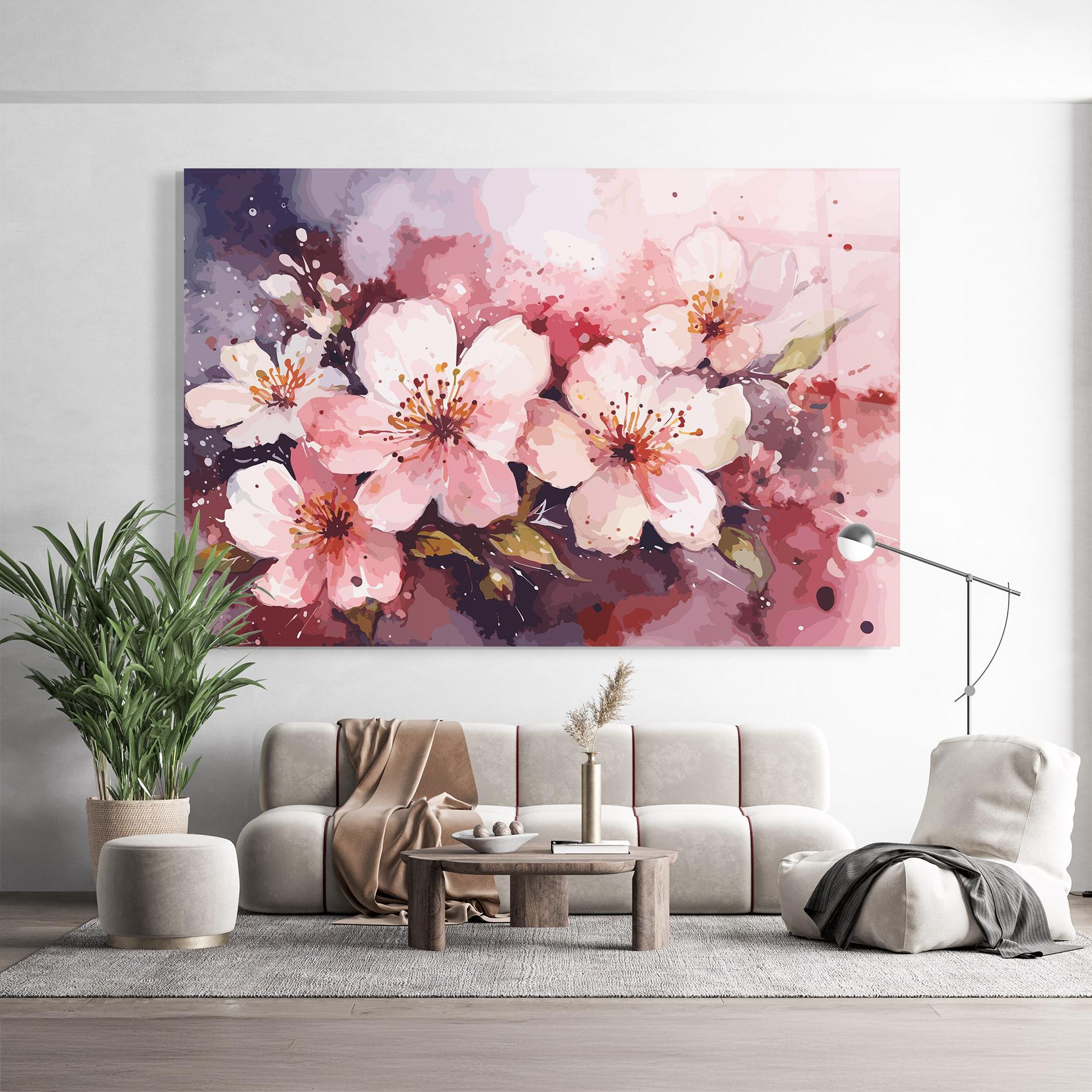 Стъклена картина Beautiful Nature Art mockup 9