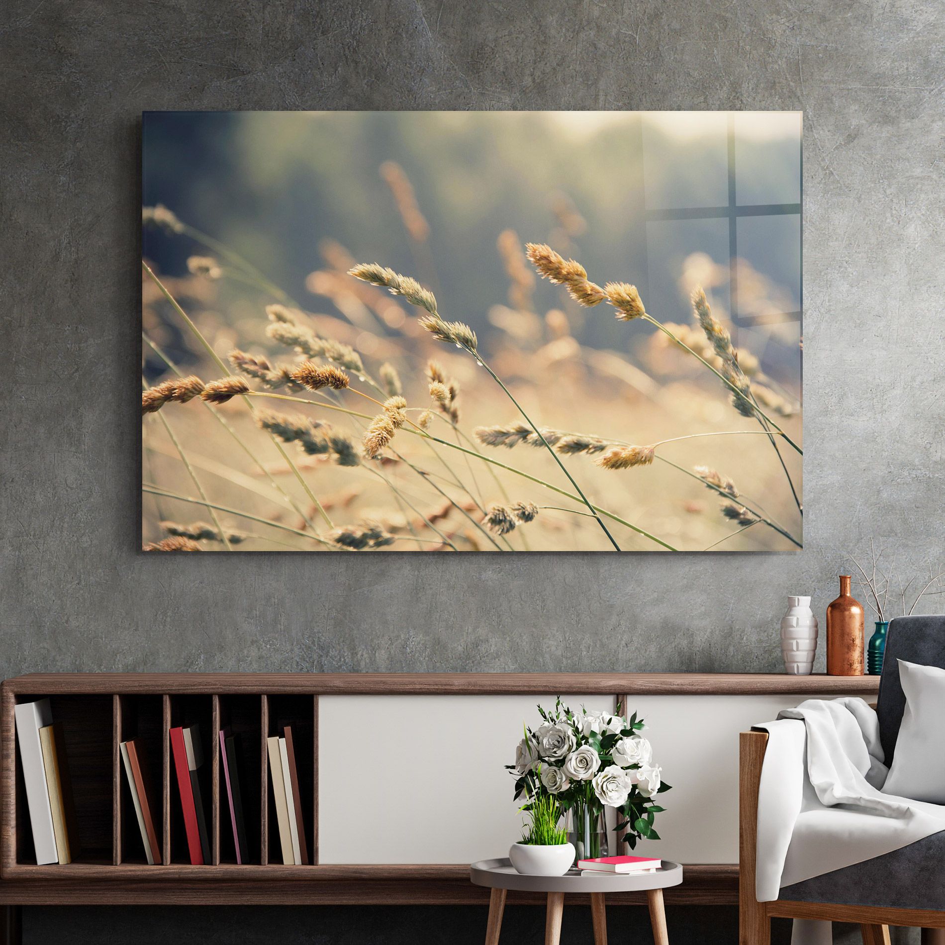 Cream Nature Plants mockup 2