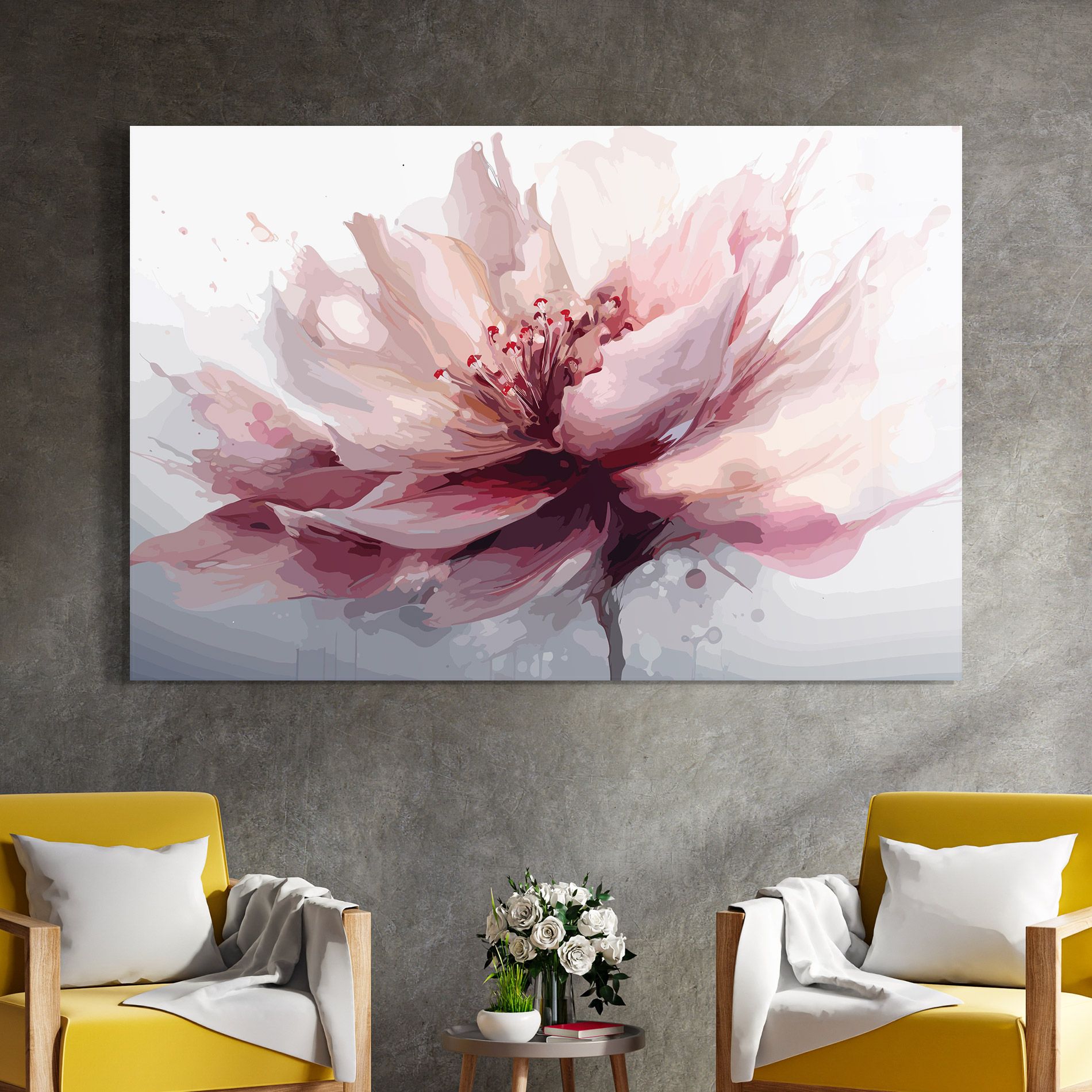 Meditation Flower mockup 4