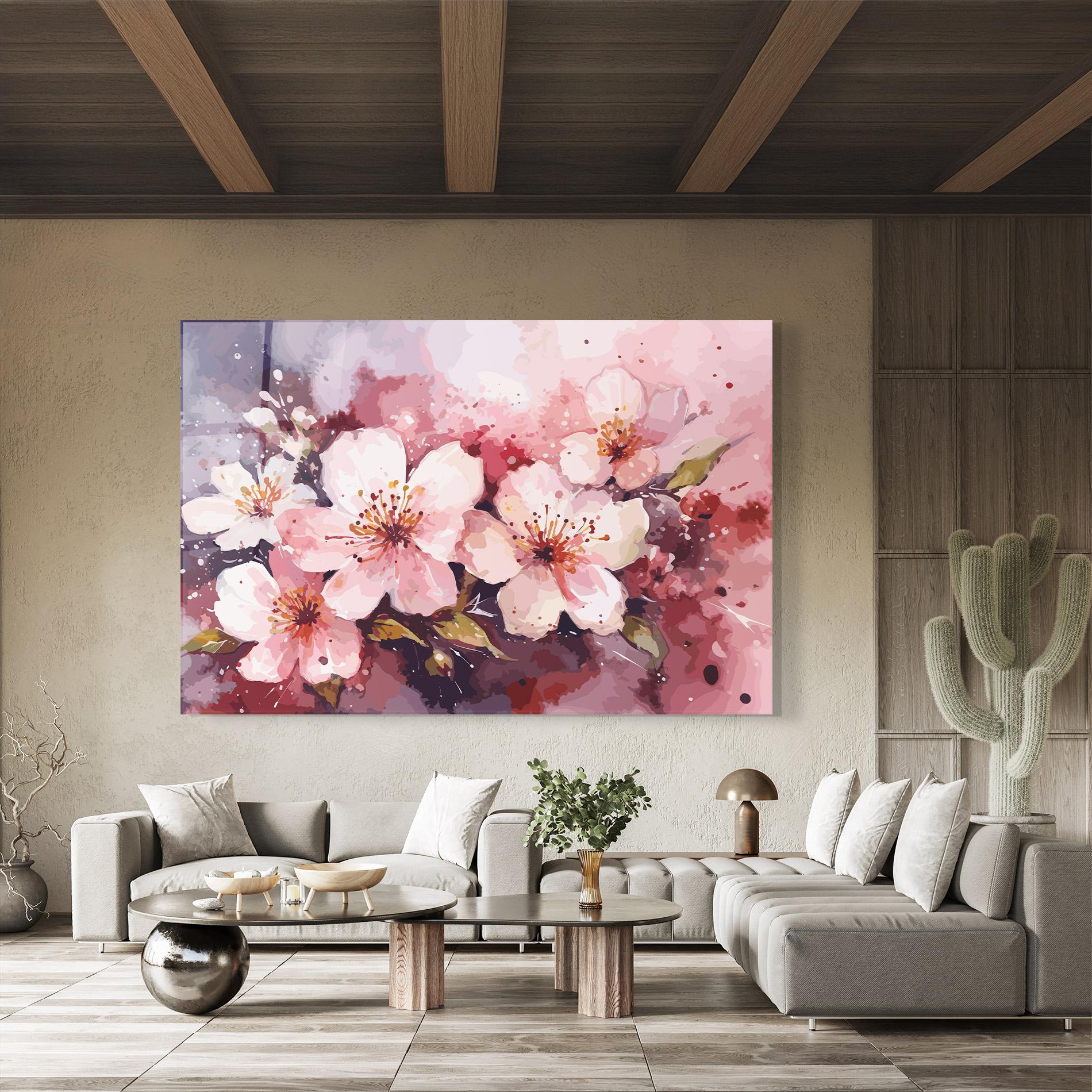 Стъклена картина Beautiful Nature Art mockup 8