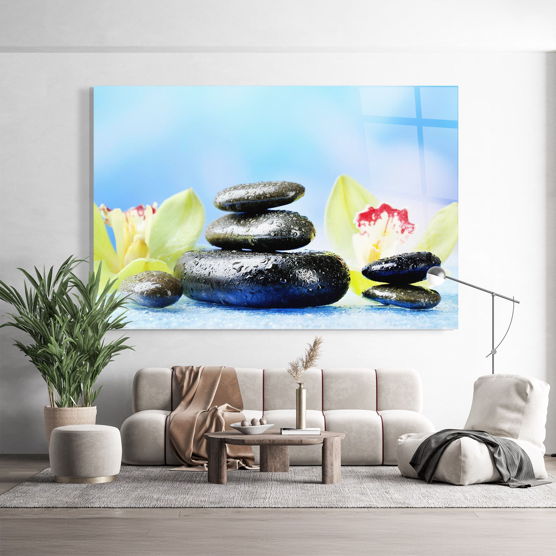 Blooming Orchid Stone mockup 9