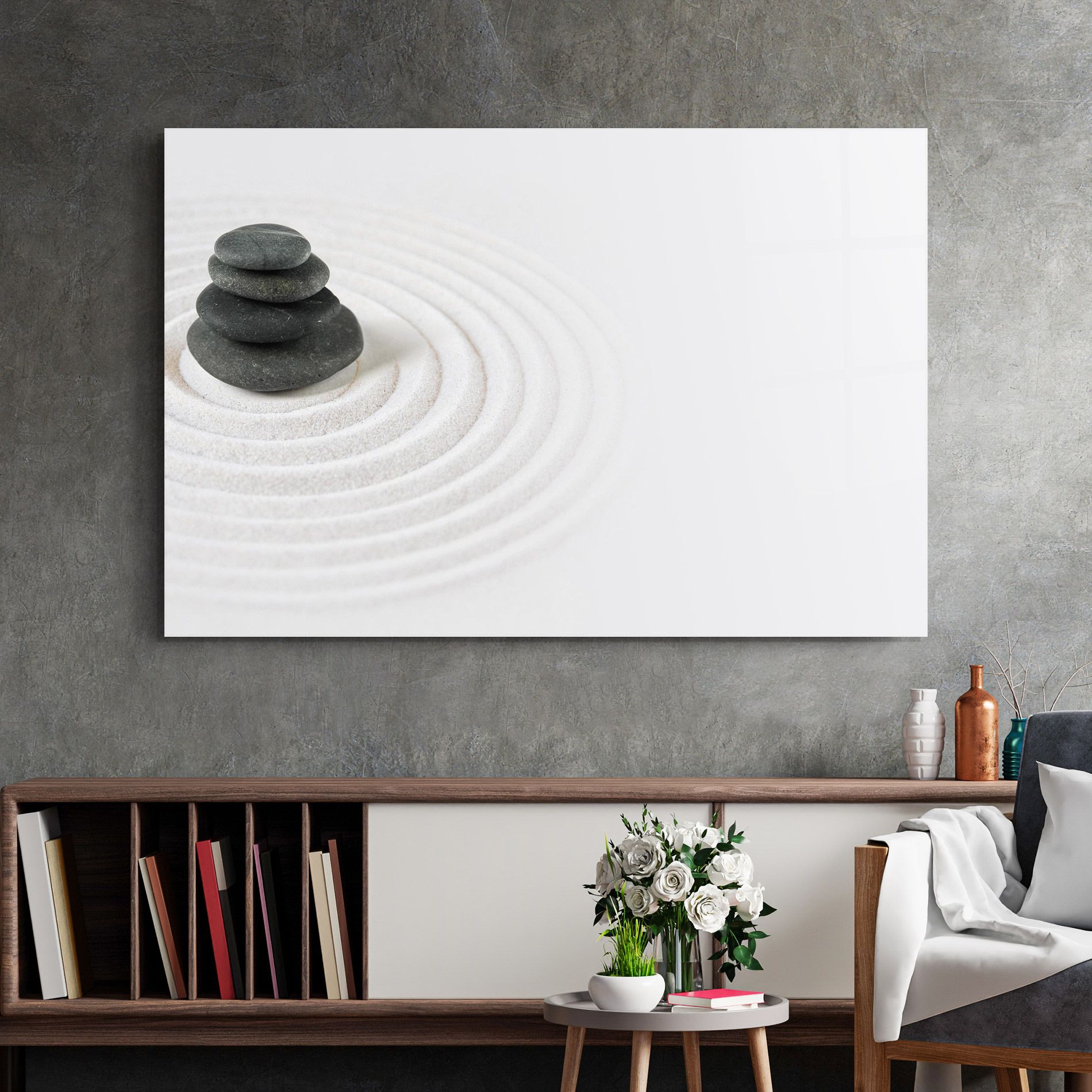 Black Stones Sand mockup 2