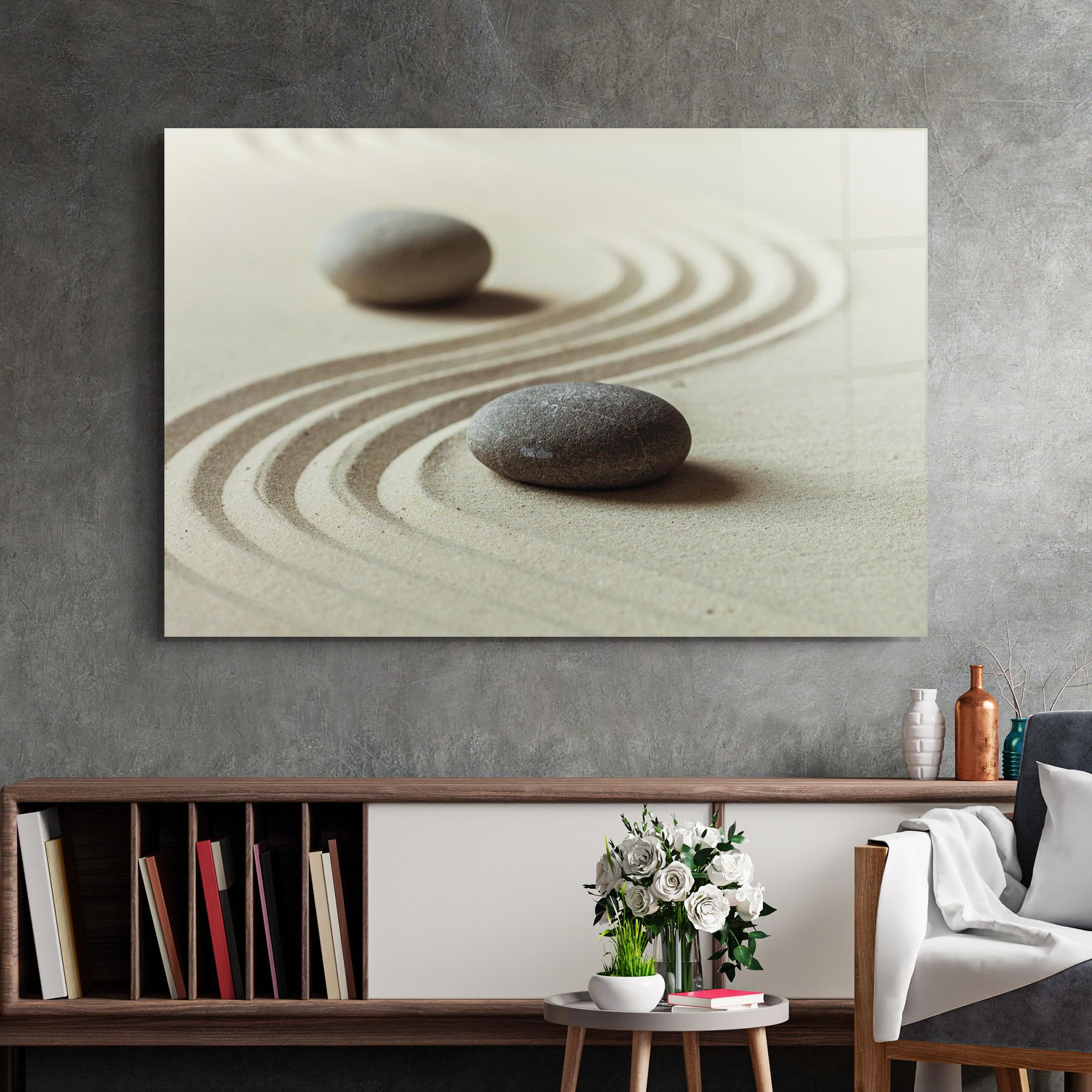 Cream Sand Stones mockup 2