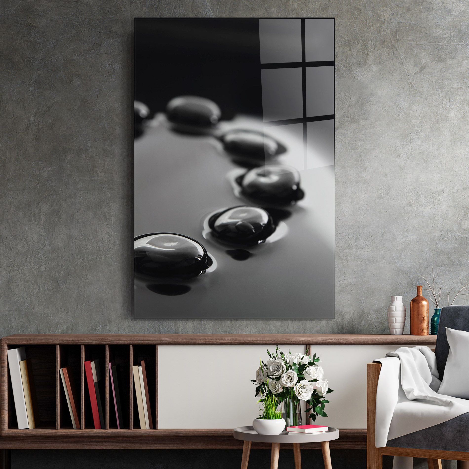 Black Small Stones mockup 2
