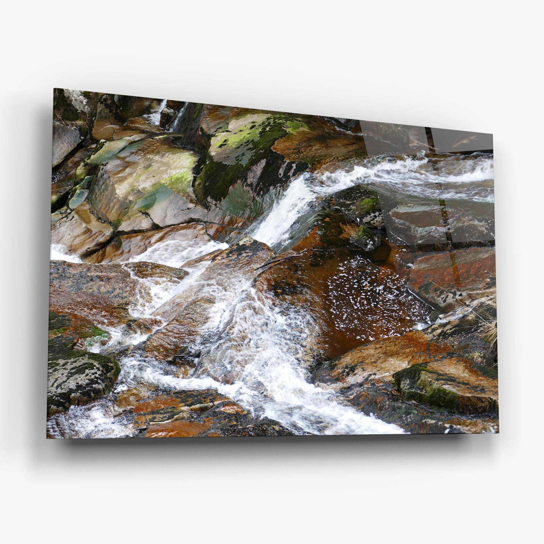 Стъклена картина Forest Peace mockup 6