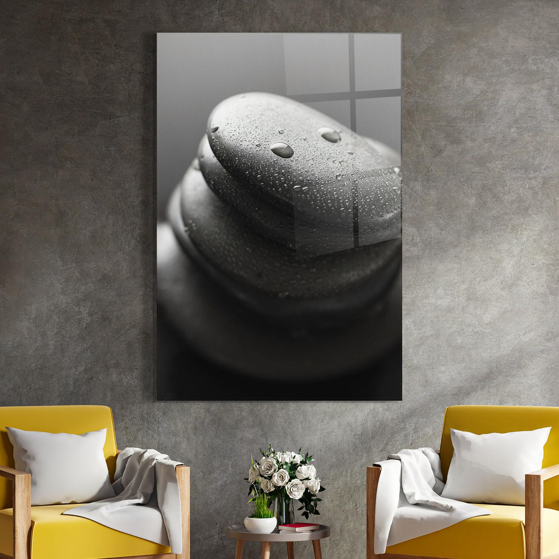 Стъклена картина Beautiful Stones mockup 4