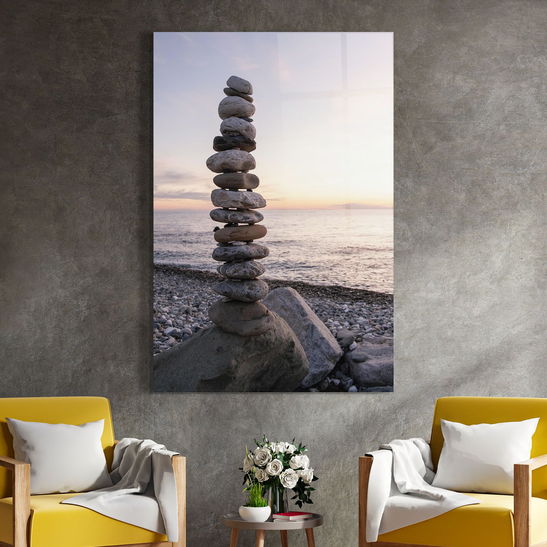 Pebbles Seaside mockup 4