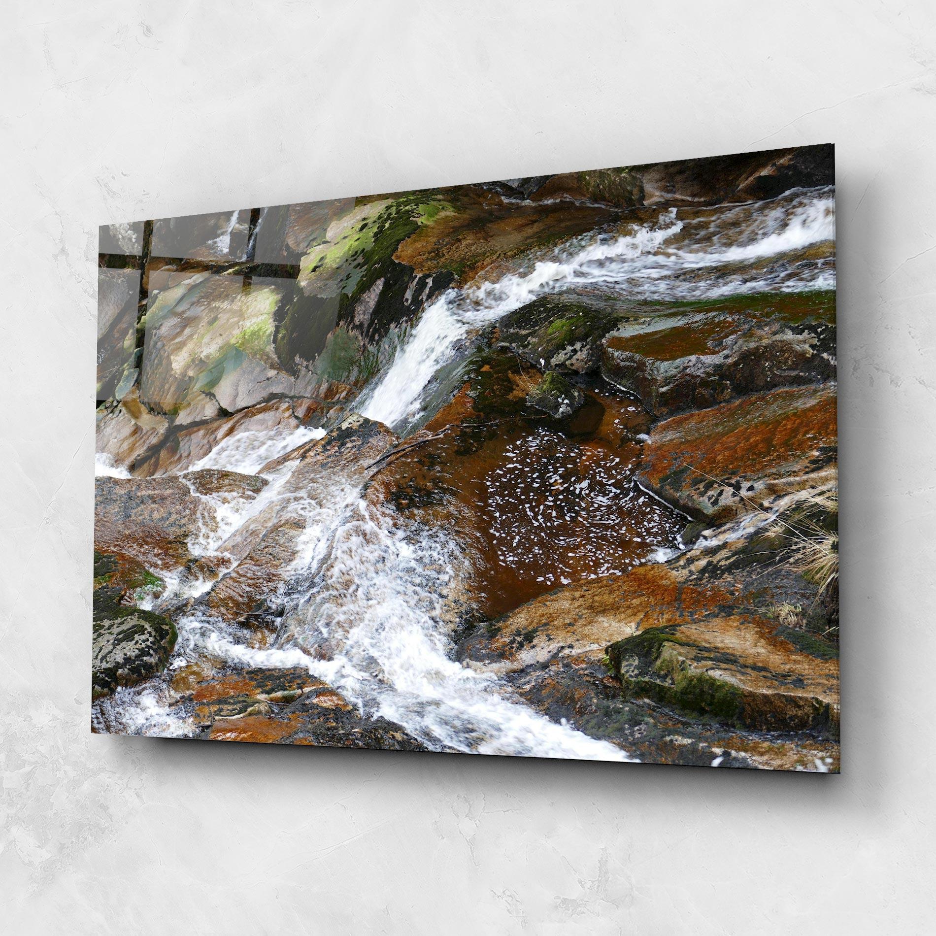 Стъклена картина Forest Peace mockup 1