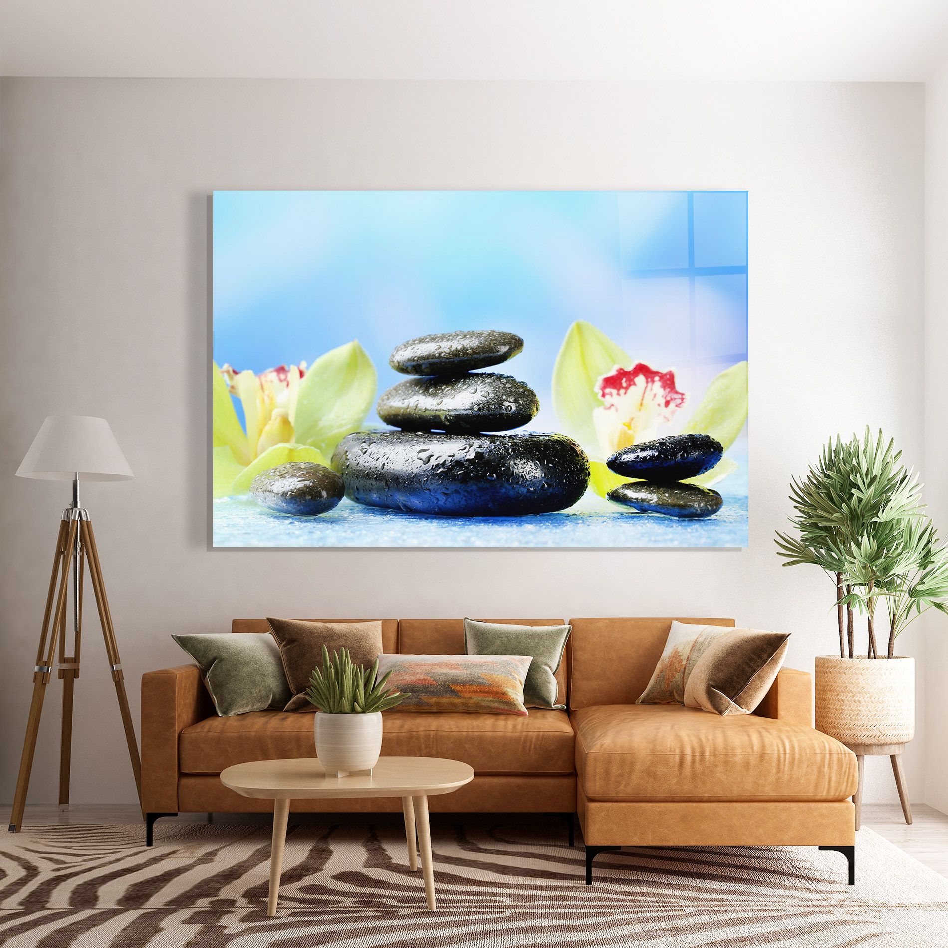 Blooming Orchid Stone mockup 7