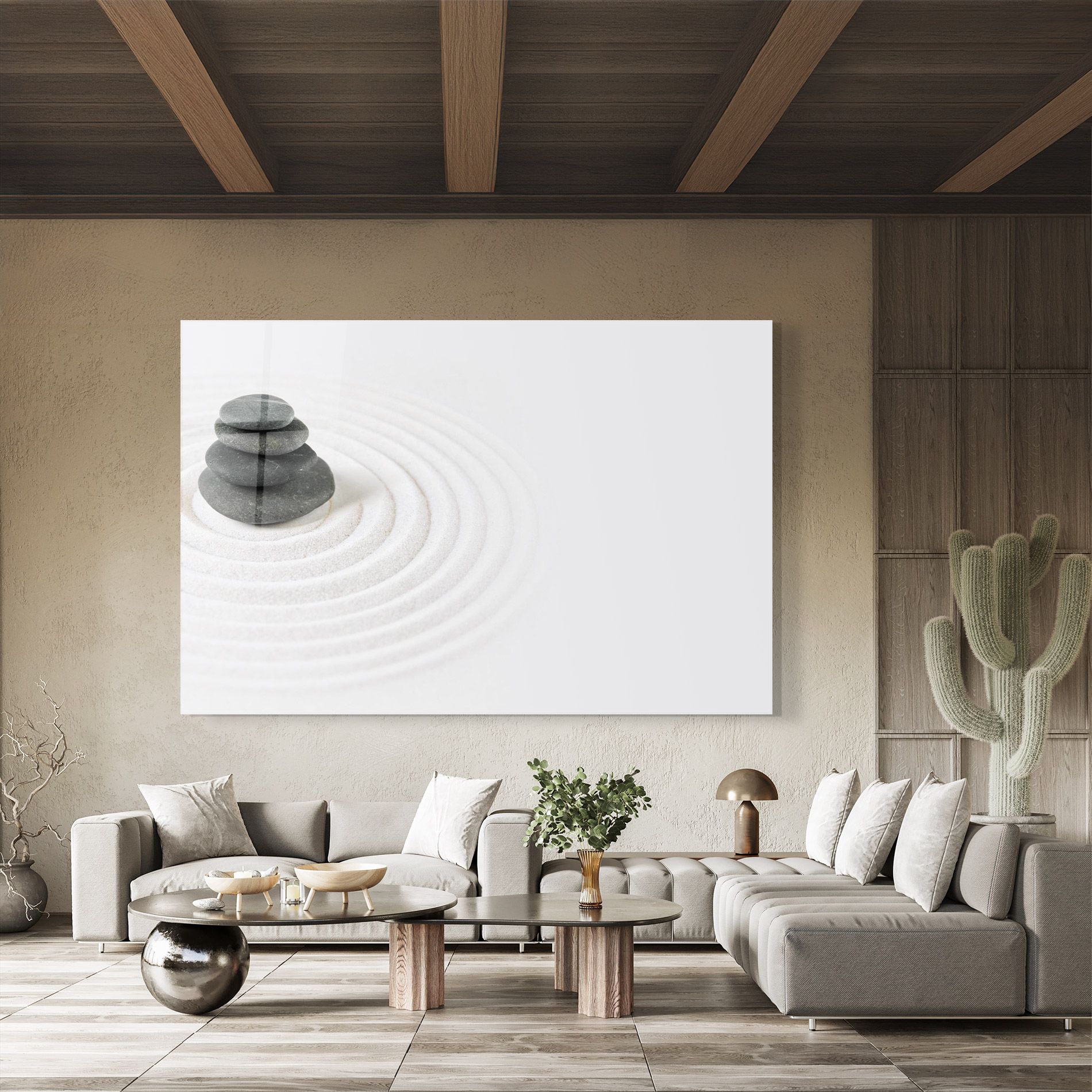 Black Stones Sand mockup 8