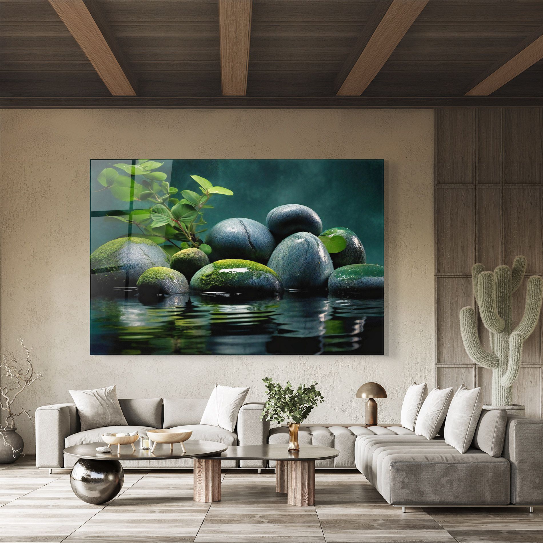 Green Stone Nature mockup 8