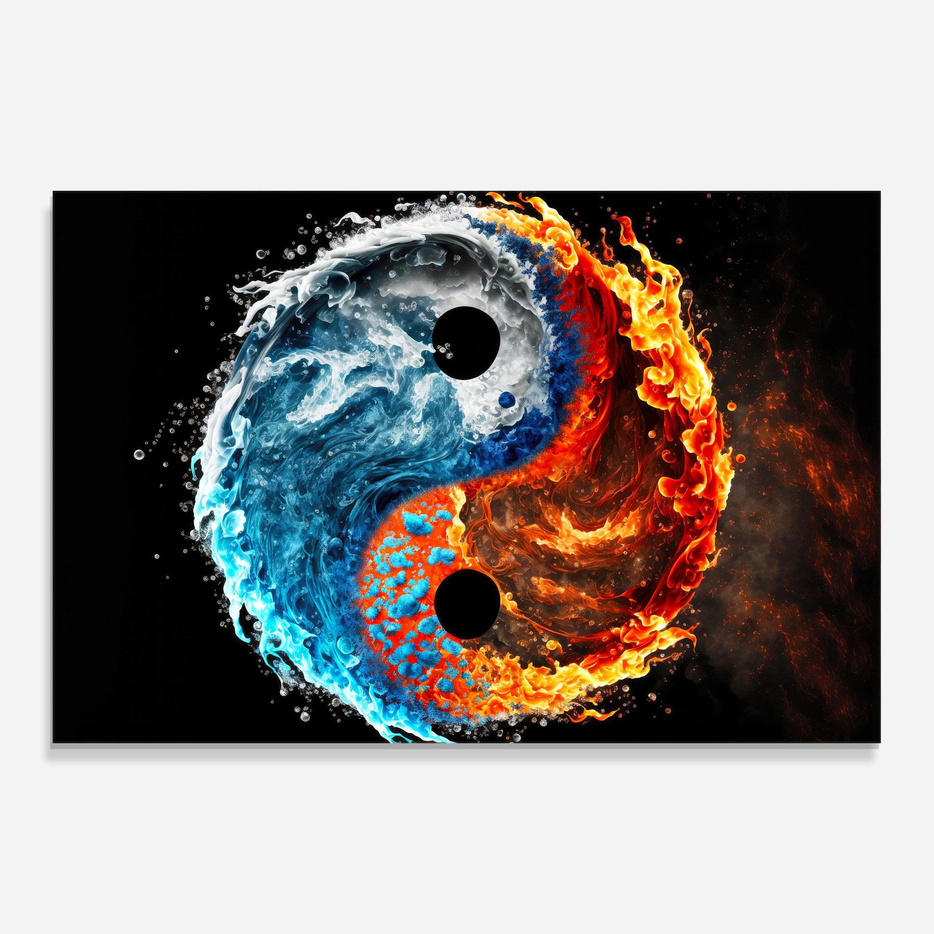 Fire Water Yin Yang mockup 0