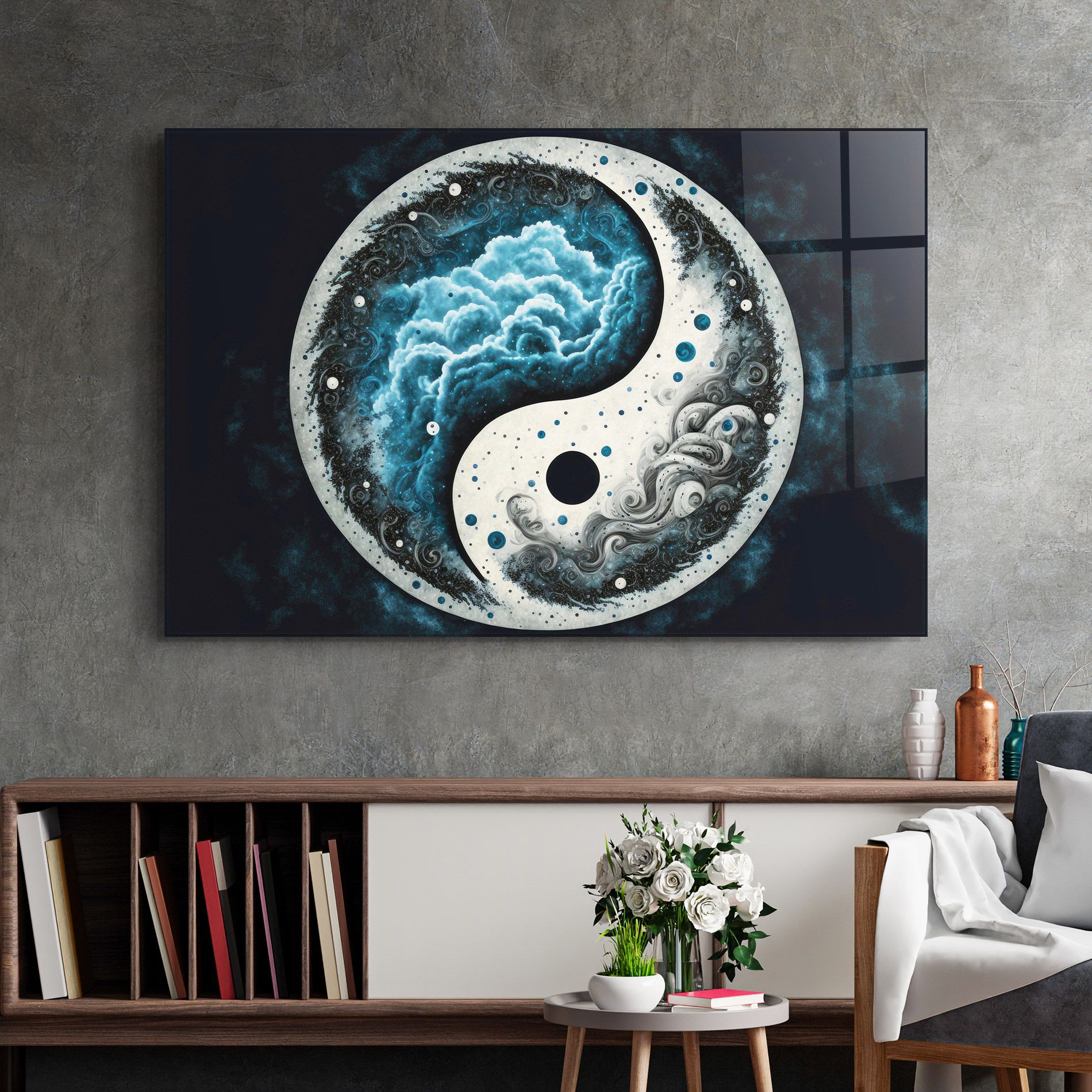 Cloudy Yinyang mockup 2