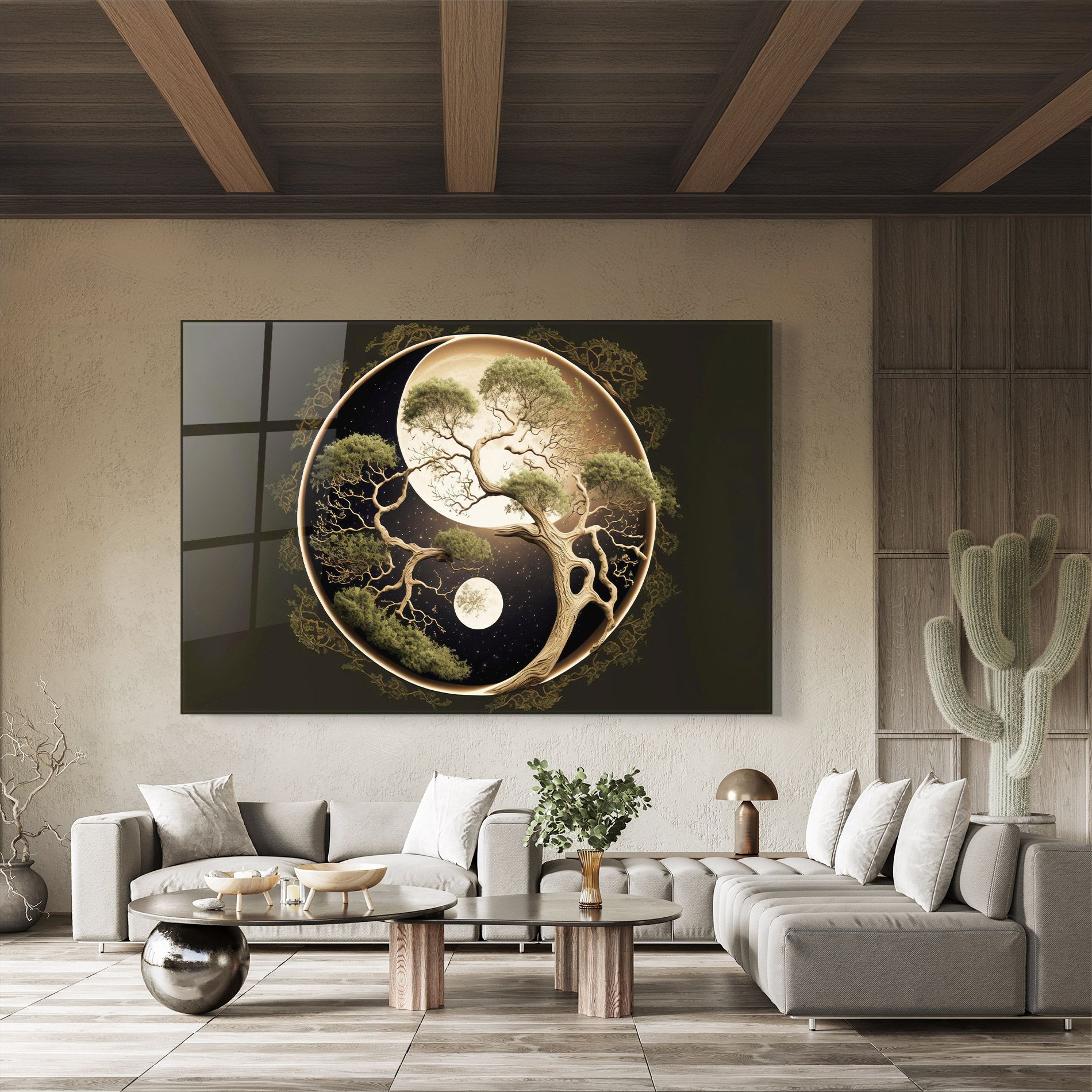 Green Tree Yinyang mockup 8