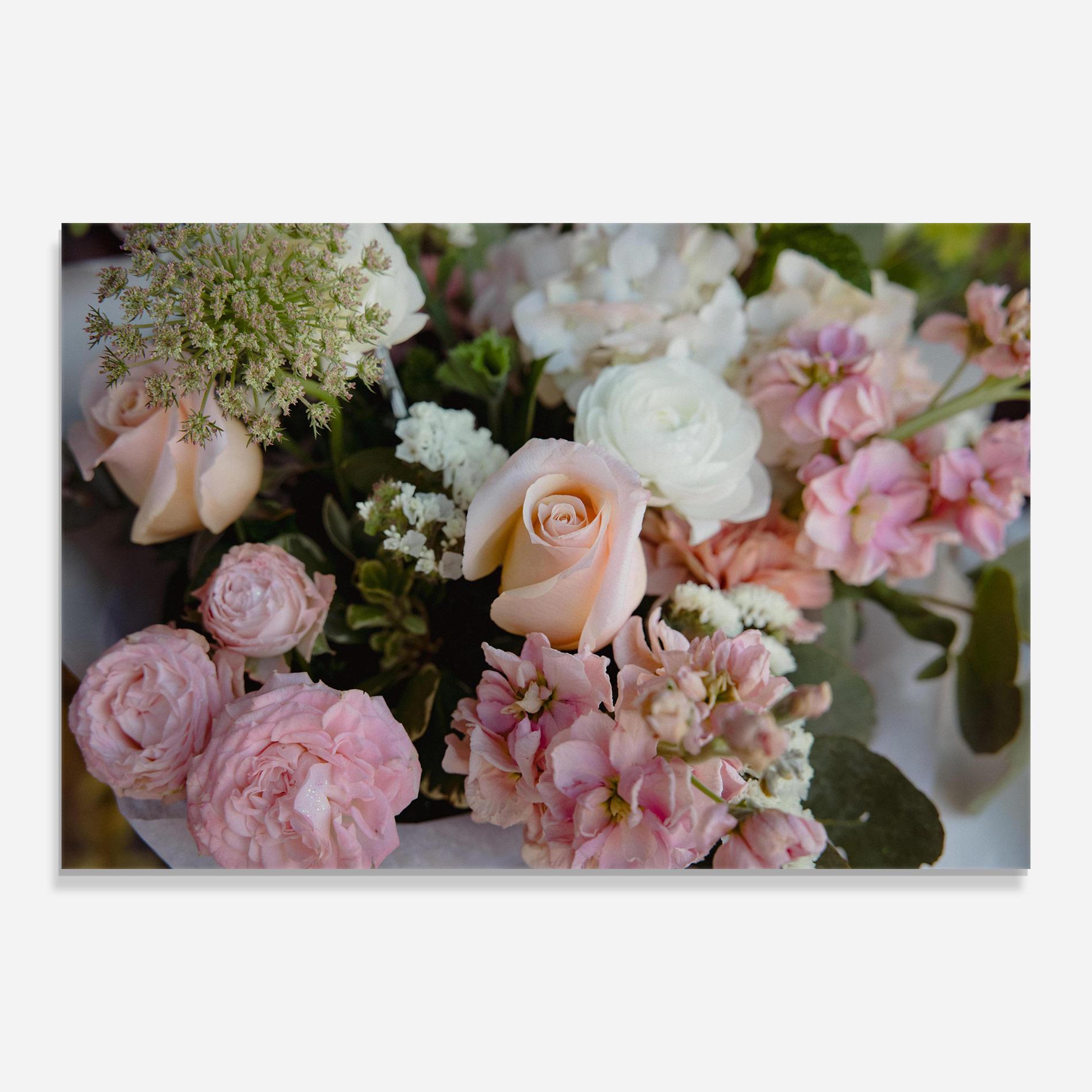 Стъклена картина Beautiful Pink Pastel mockup 0