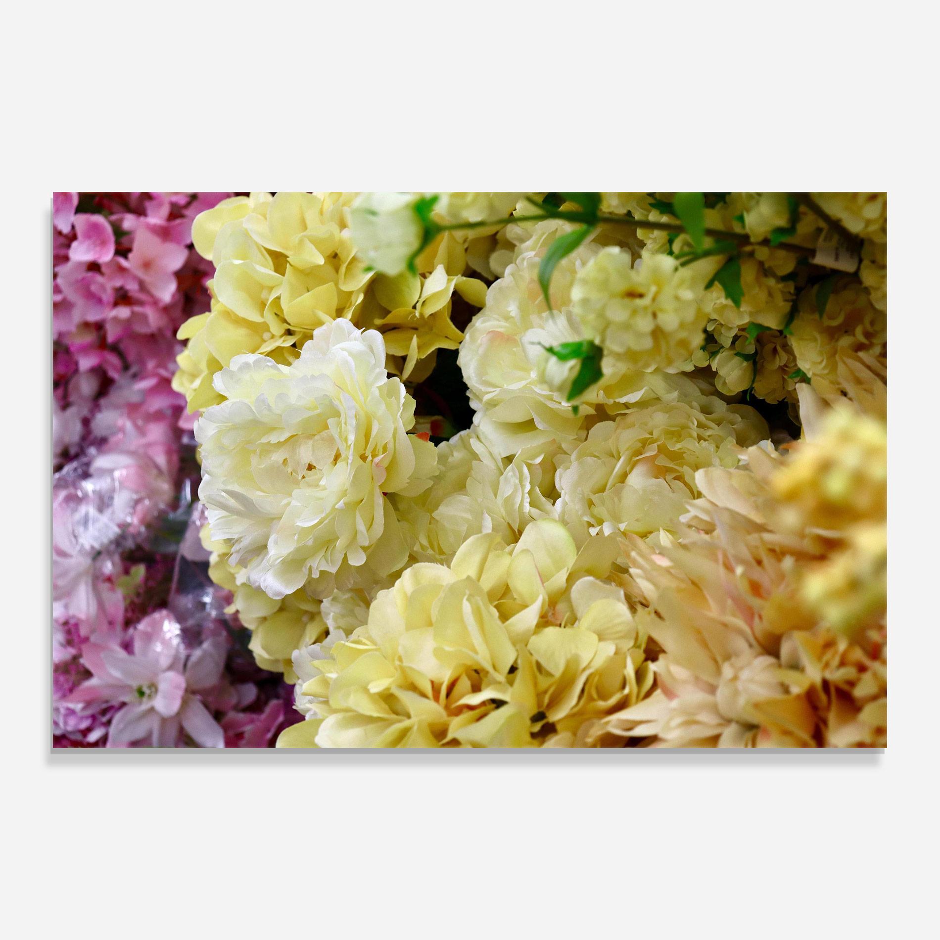 Стъклена картина Beautiful Yellow Pastel mockup 0