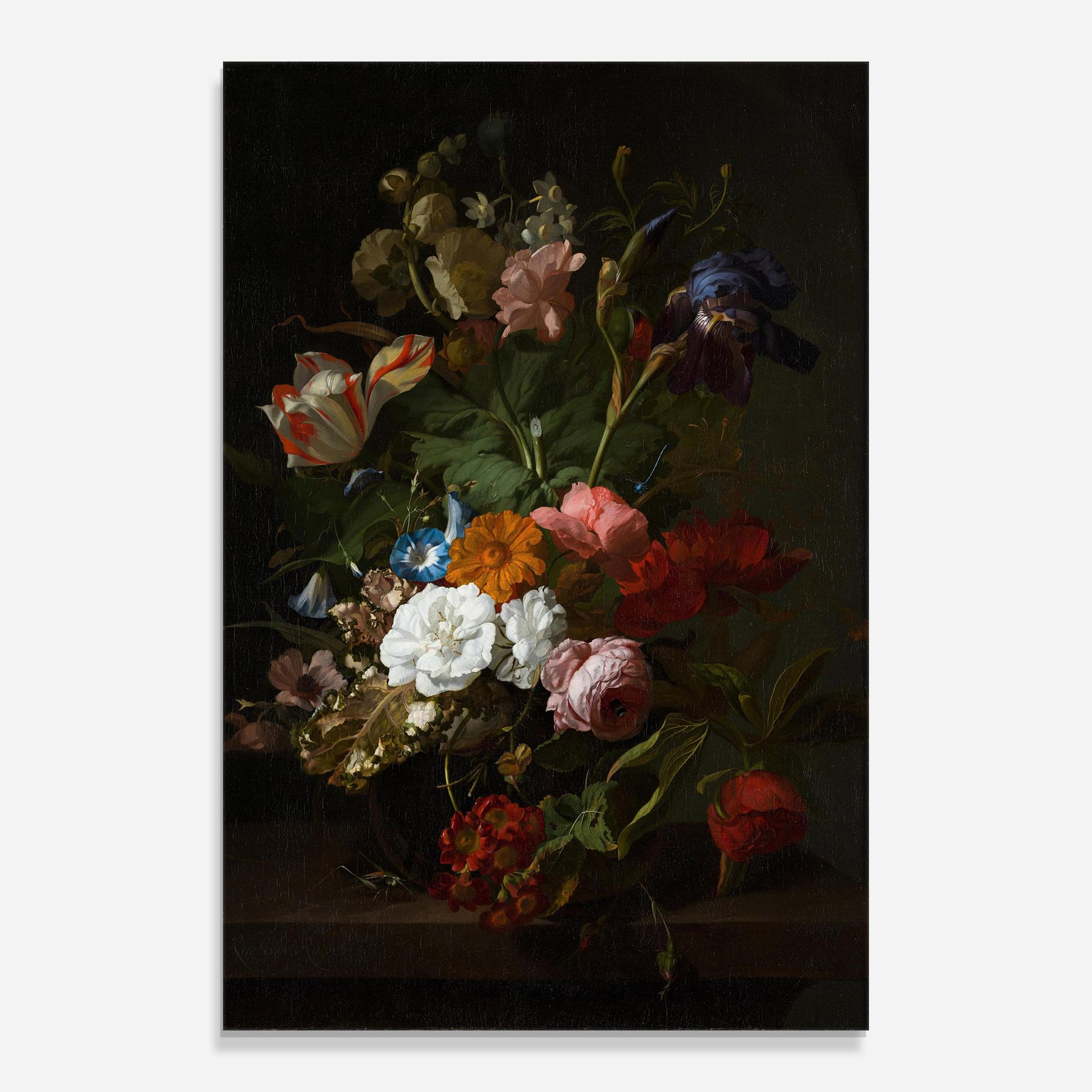 Dark Flowers Bouquet mockup 0