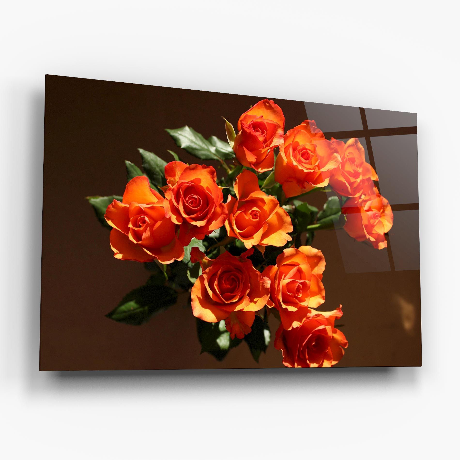 Orange Roses Bouquet mockup 6