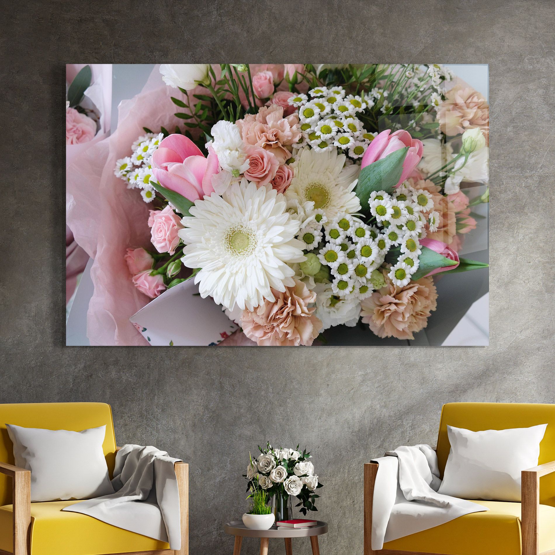 Flower Mix Bouquet mockup 4