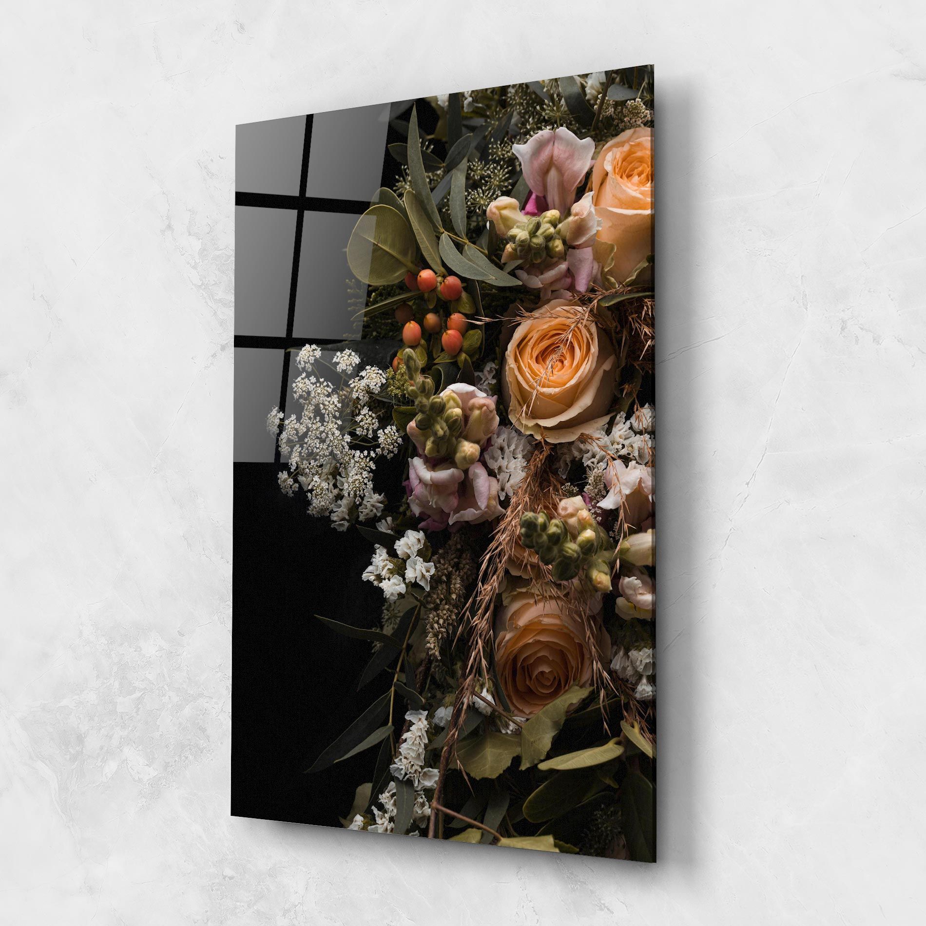 Dark Flower Bouquet mockup 1