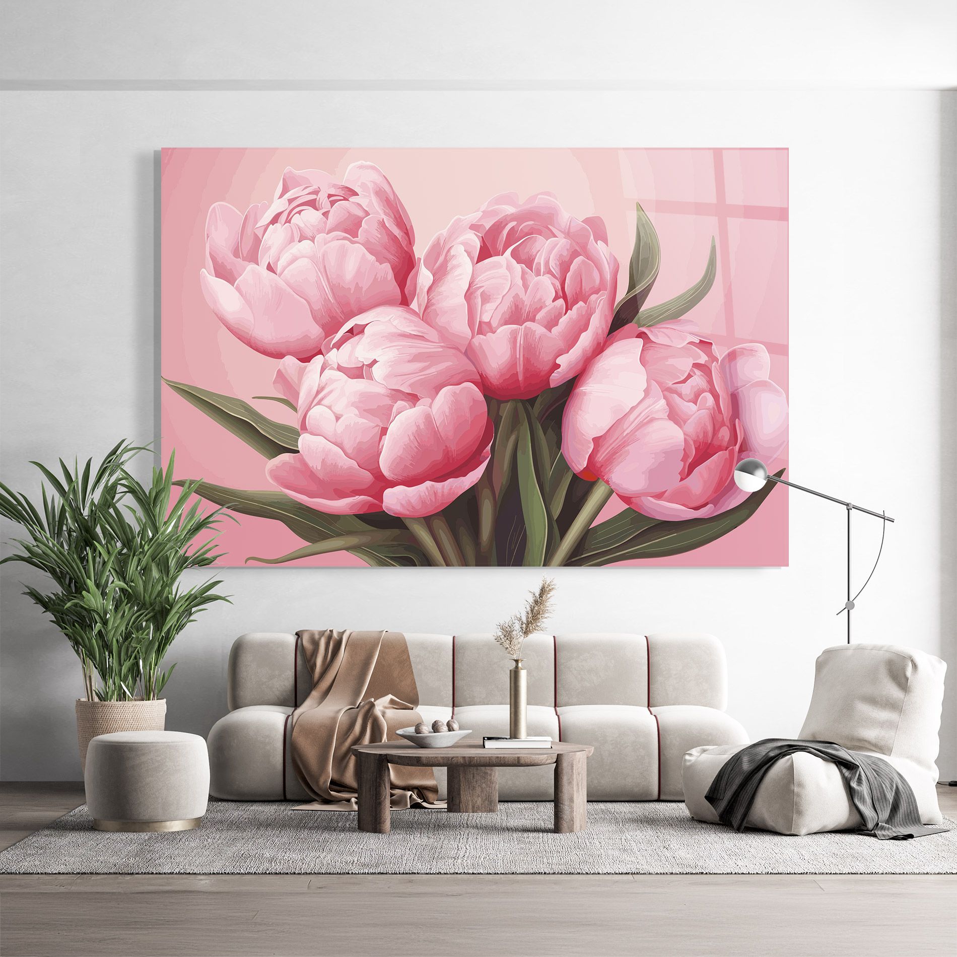 Peony On Pink mockup 9