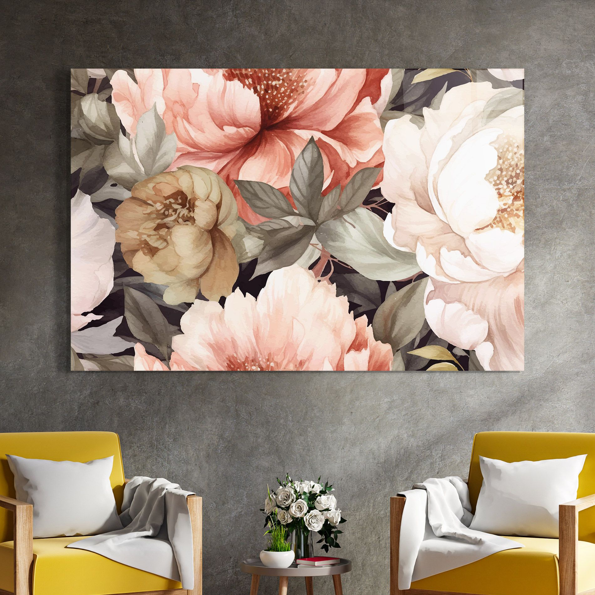 Cream Pink Peony mockup 4