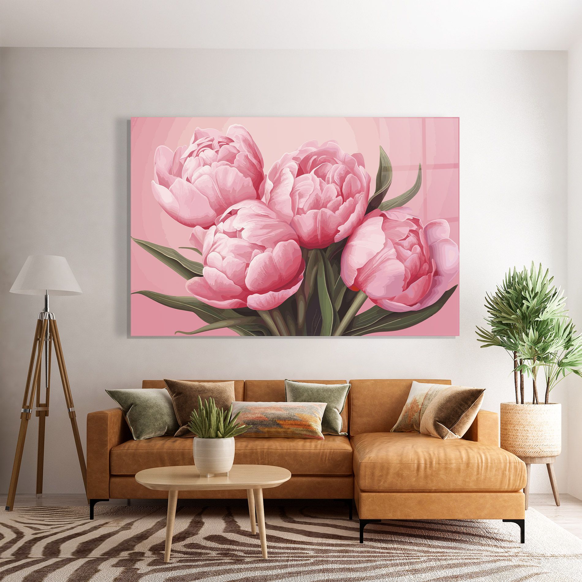 Peony On Pink mockup 7