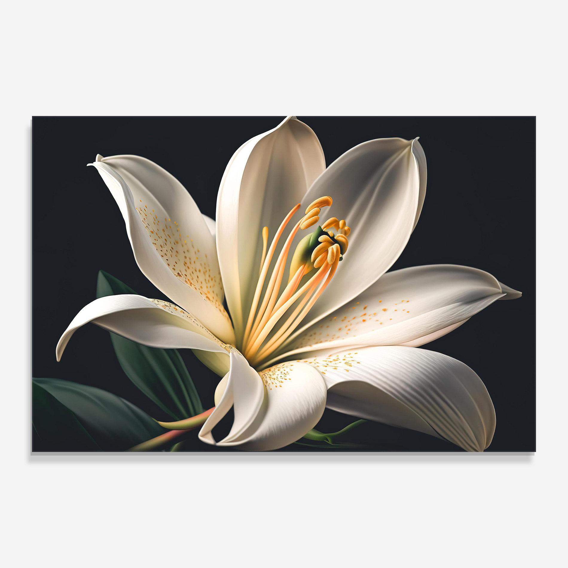 Стъклена картина Big Lily View mockup 0
