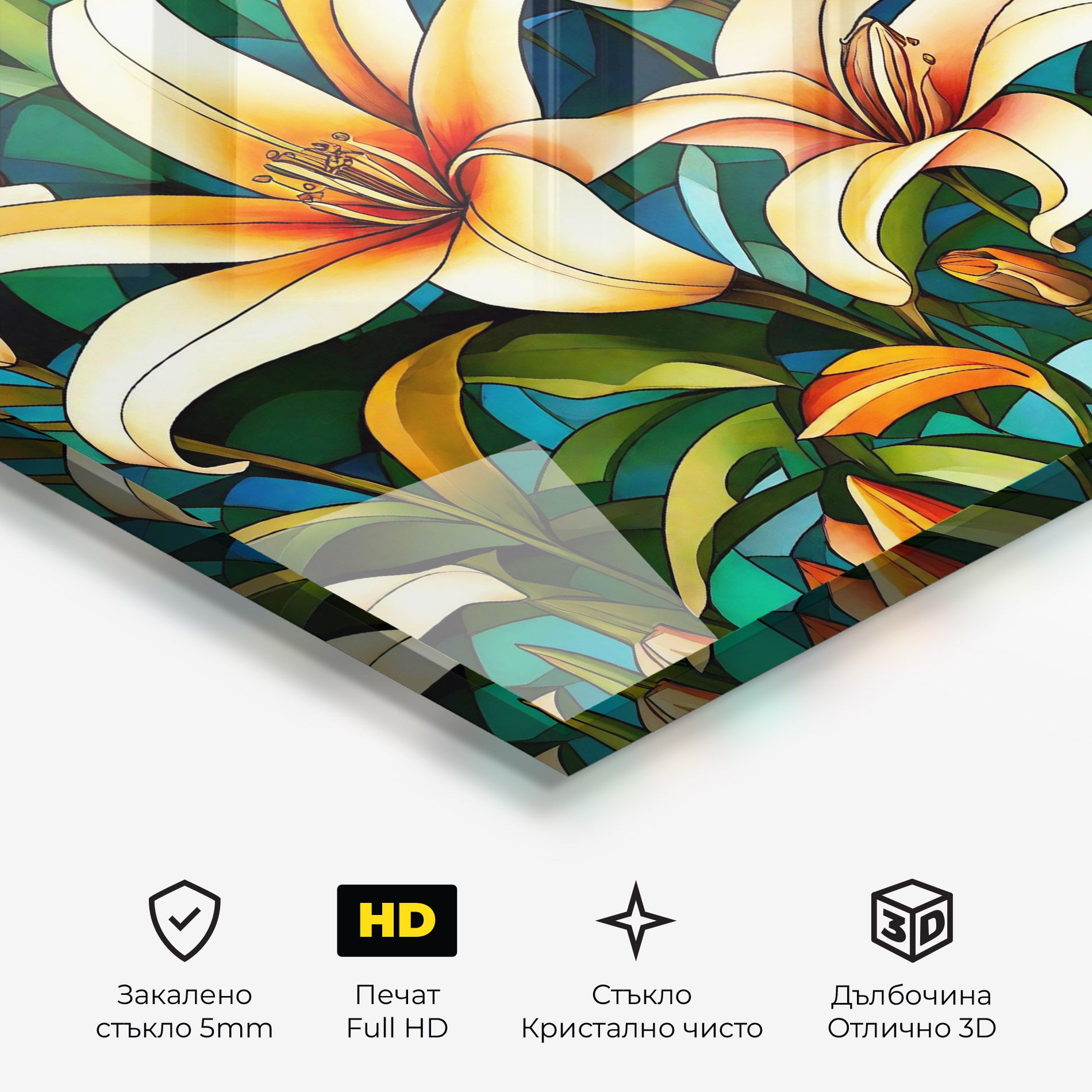 Lily Pattern mockup 3