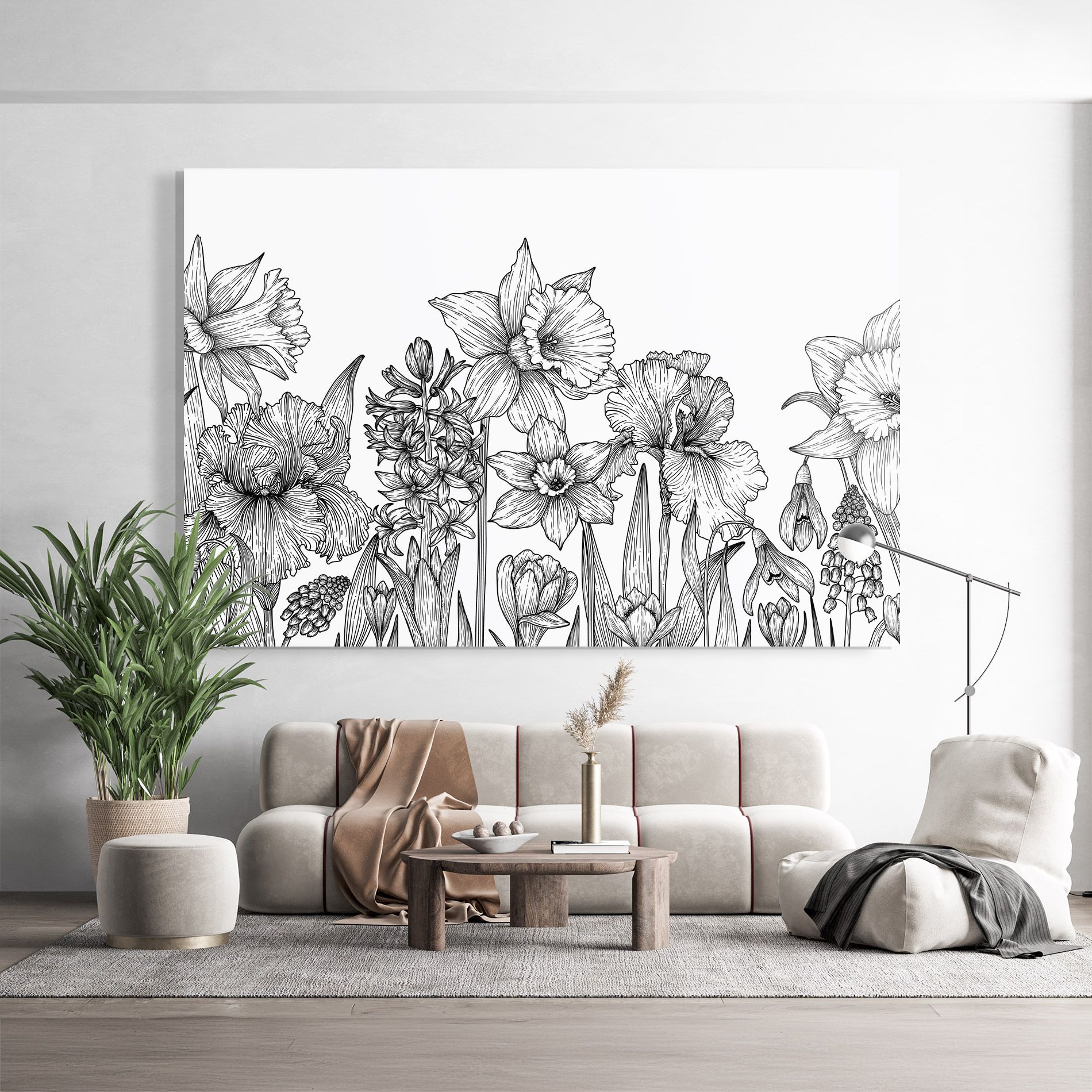 Black Line Plant mockup 9